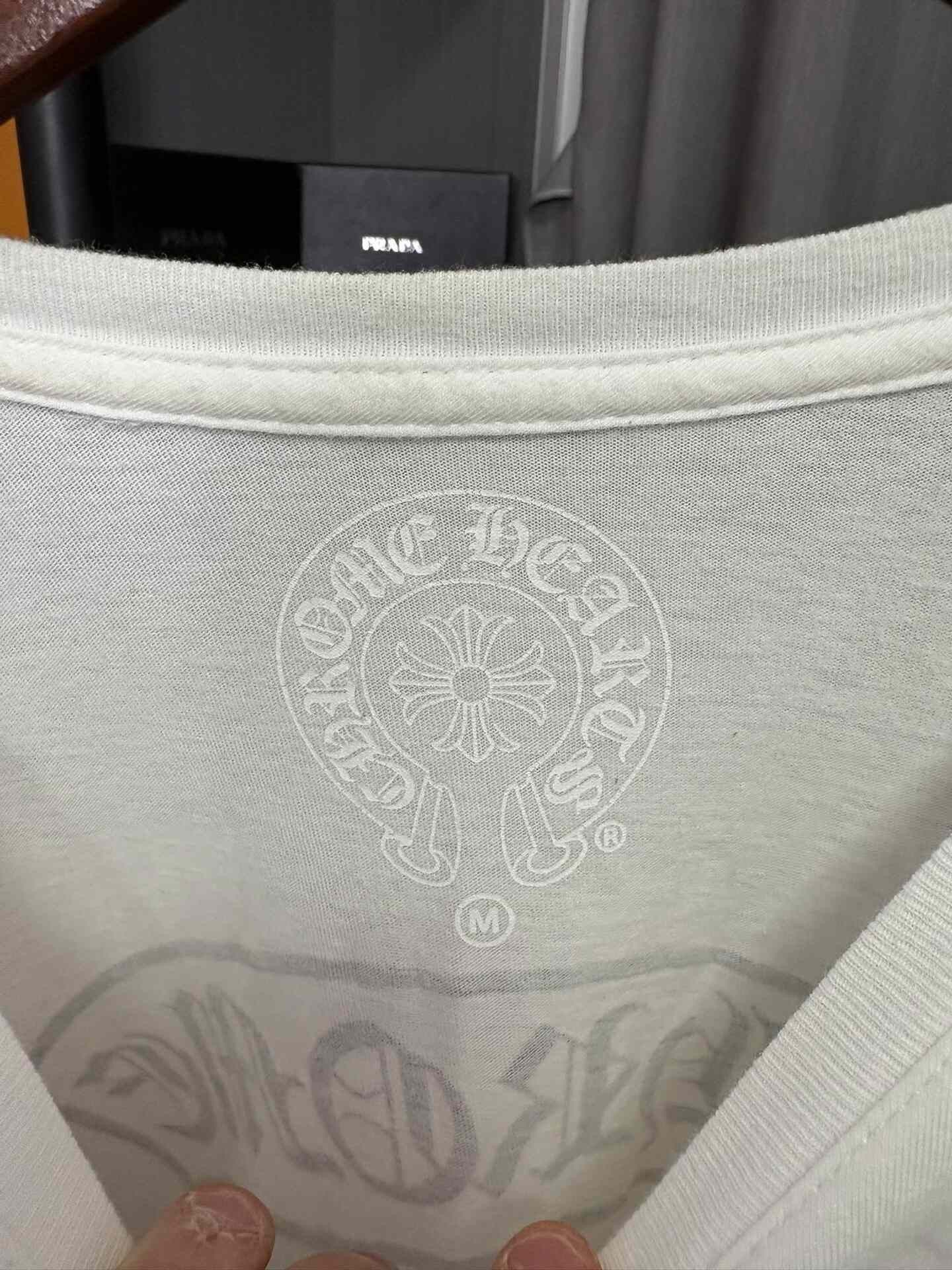 Chrome Hearts Chrome Hearts White T-Shirt M Men Size US M / EU 48-50 / 2 - 4 Thumbnail