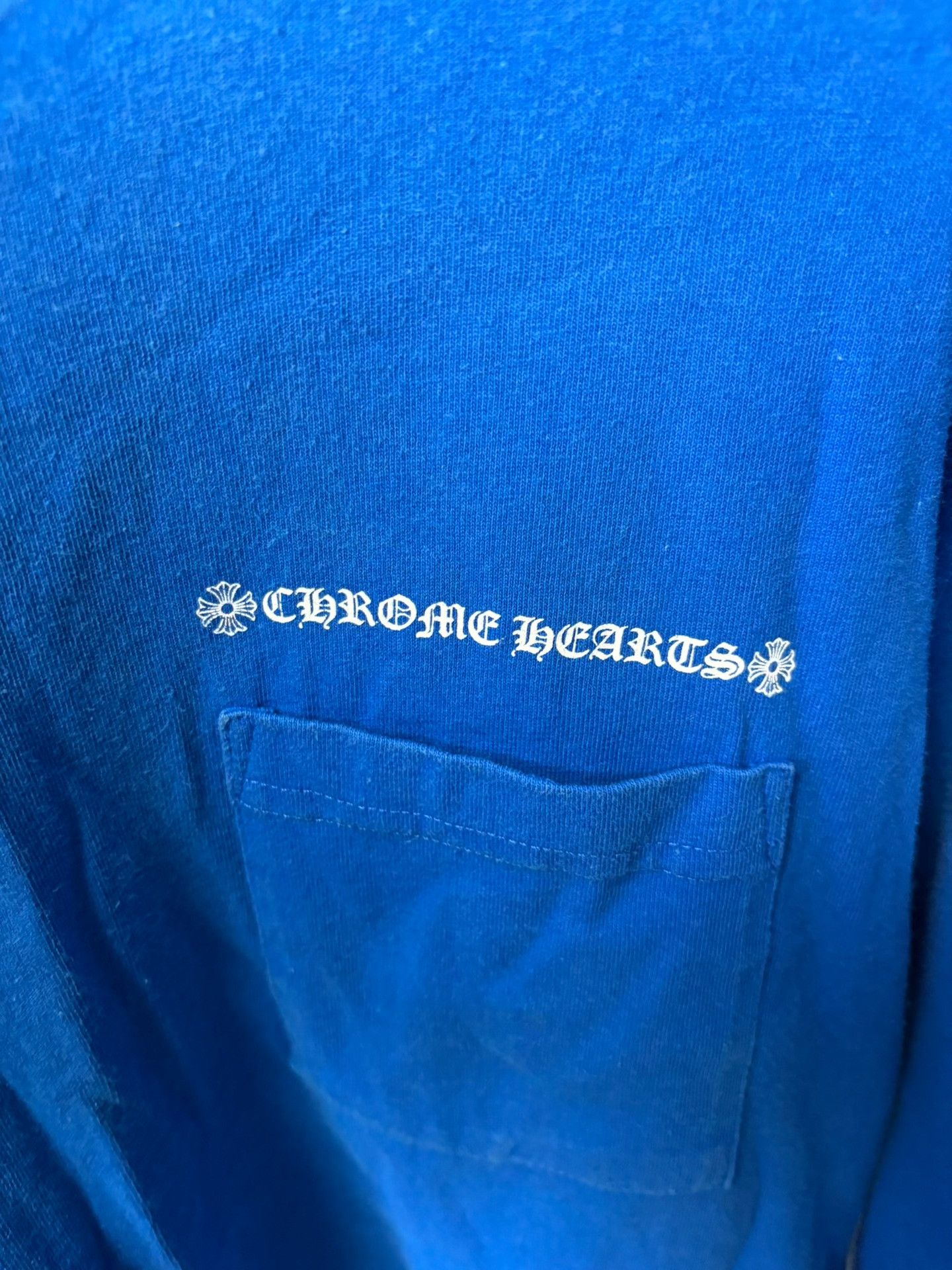 Chrome Hearts Chrome Hearts Collab Blue T-Shirt M Men Size US M / EU 48-50 / 2 - 4 Thumbnail