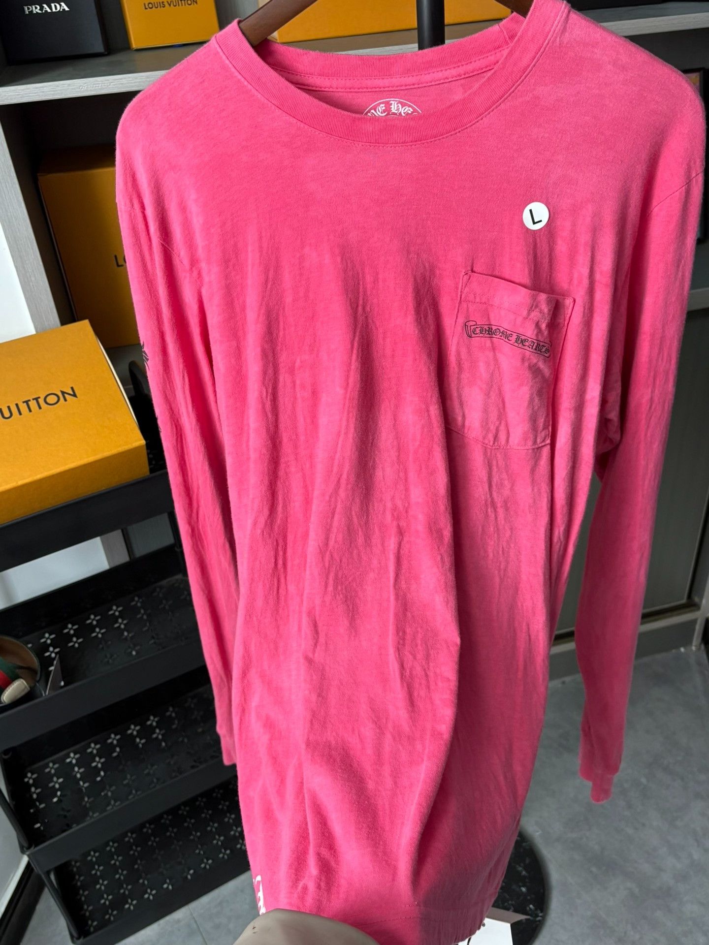 Chrome Hearts Chrome Hearts Limited Pink T-Shirt L Men Size US L / EU 52-54 / 3 - 8 Thumbnail