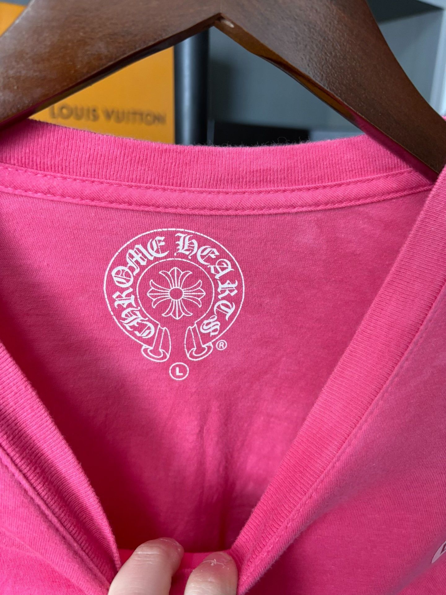 Chrome Hearts Chrome Hearts Limited Pink T-Shirt L Men Size US L / EU 52-54 / 3 - 4 Thumbnail