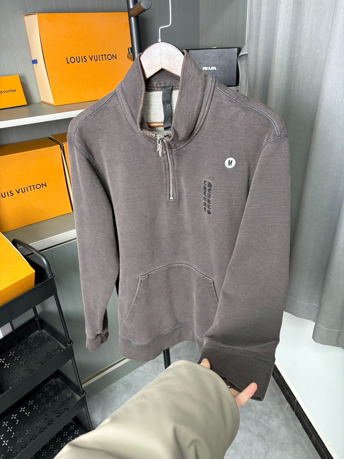 Chrome Hearts Chrome Hearts Embroidered Hoodie M Men Size US M / EU 48-50 / 2 - 4 Thumbnail