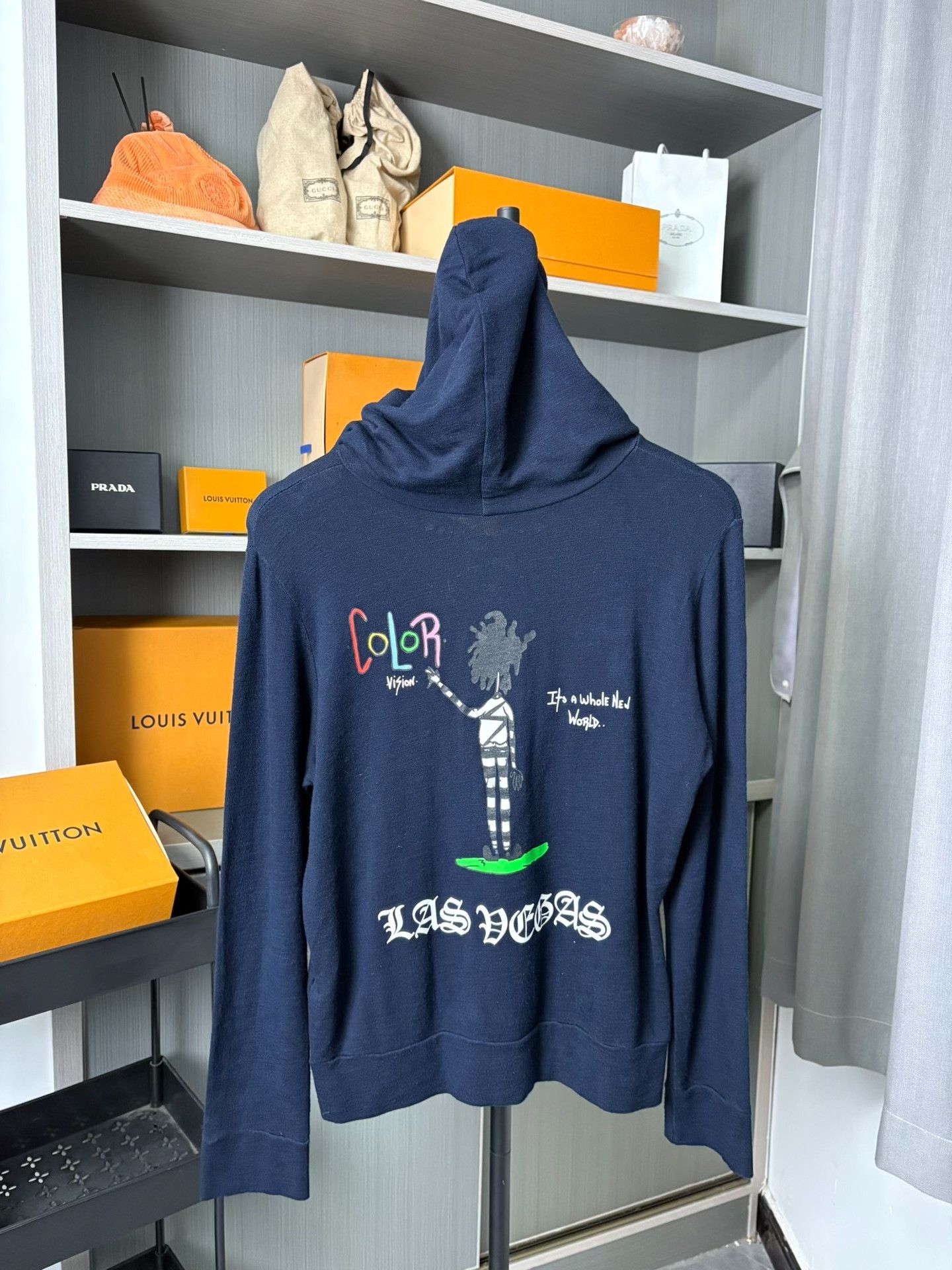 Chrome Hearts Chrome Hearts Blue Hoodie M Men Size US M / EU 48-50 / 2 - 2 Thumbnail
