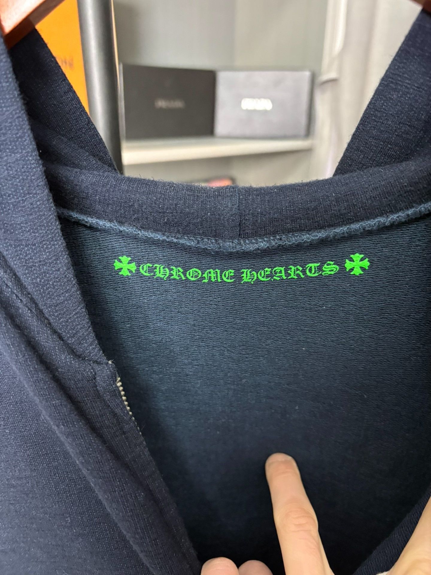 Chrome Hearts Chrome Hearts Blue Hoodie M Men Size US M / EU 48-50 / 2 - 3 Thumbnail