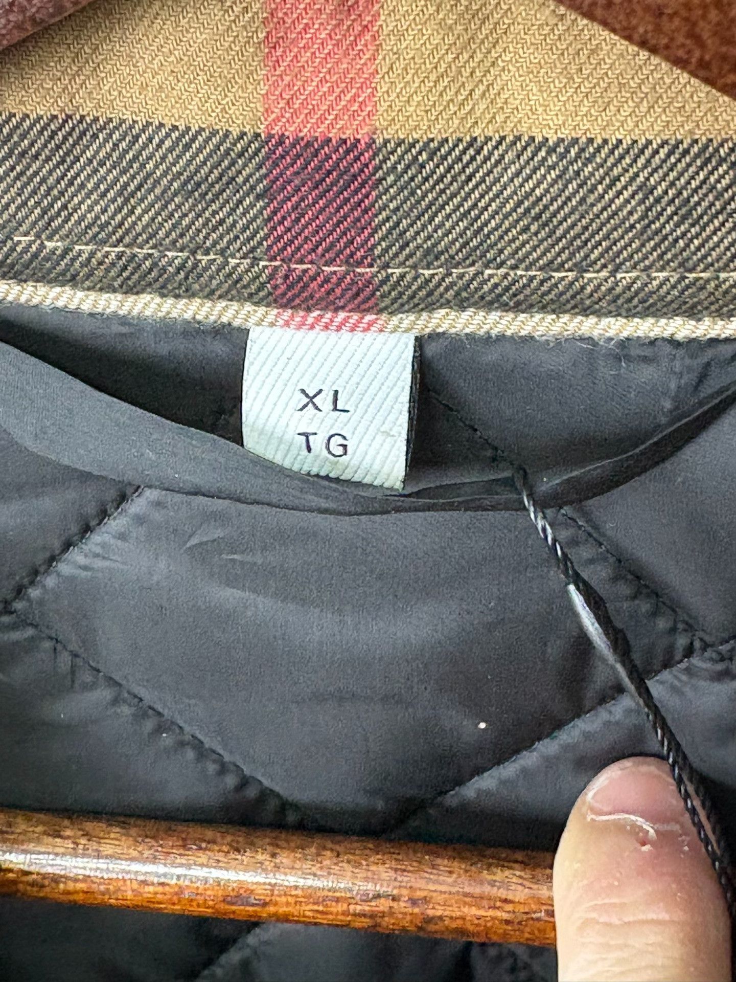 Burberry Burberry Plaid Cotton Heavy Coat XL Men Size US XL / EU 56 / 4 - 6 Thumbnail