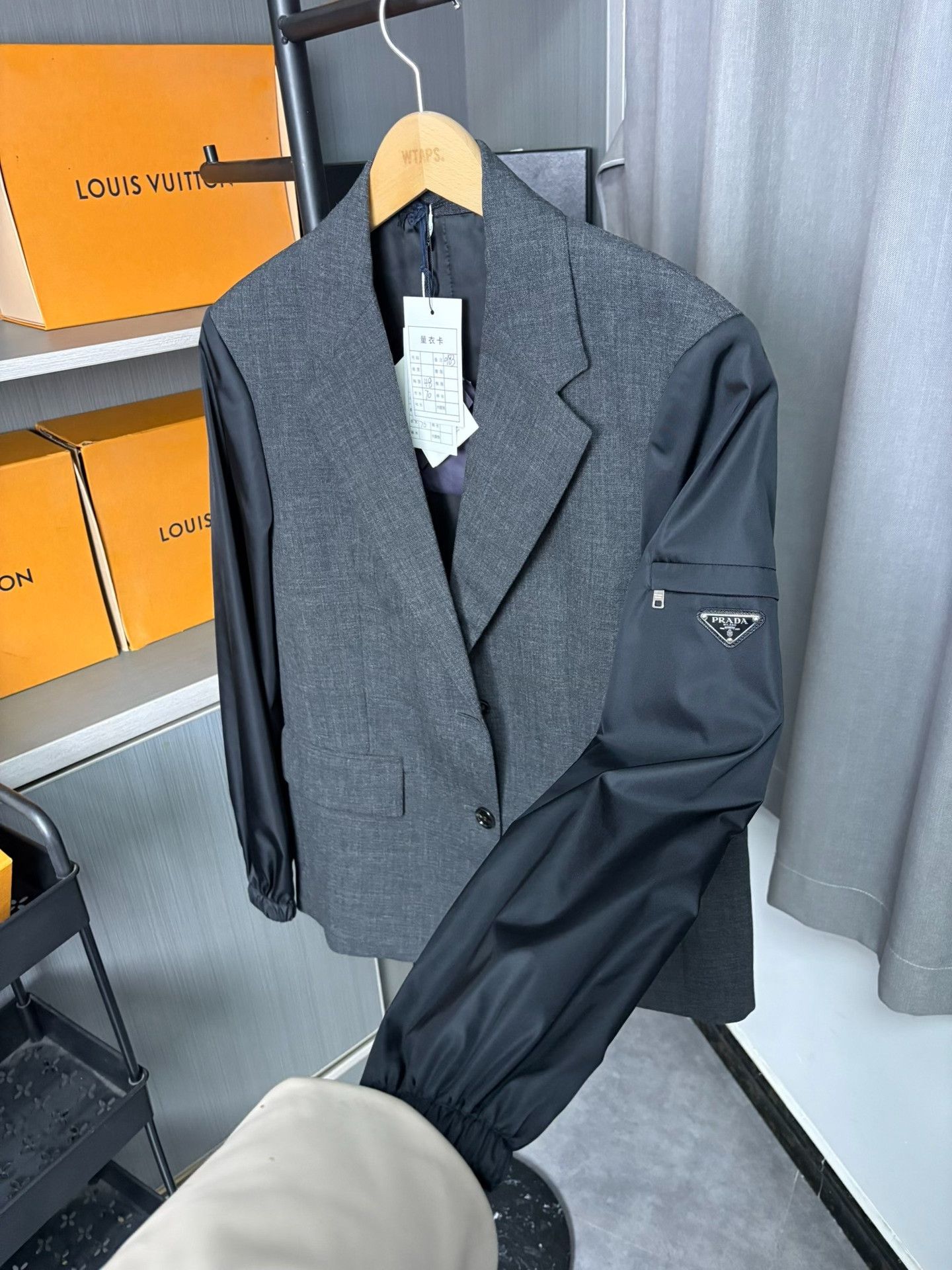 Prada Prada Formal Gray Suit 36 Men Size 40R - 7 Thumbnail