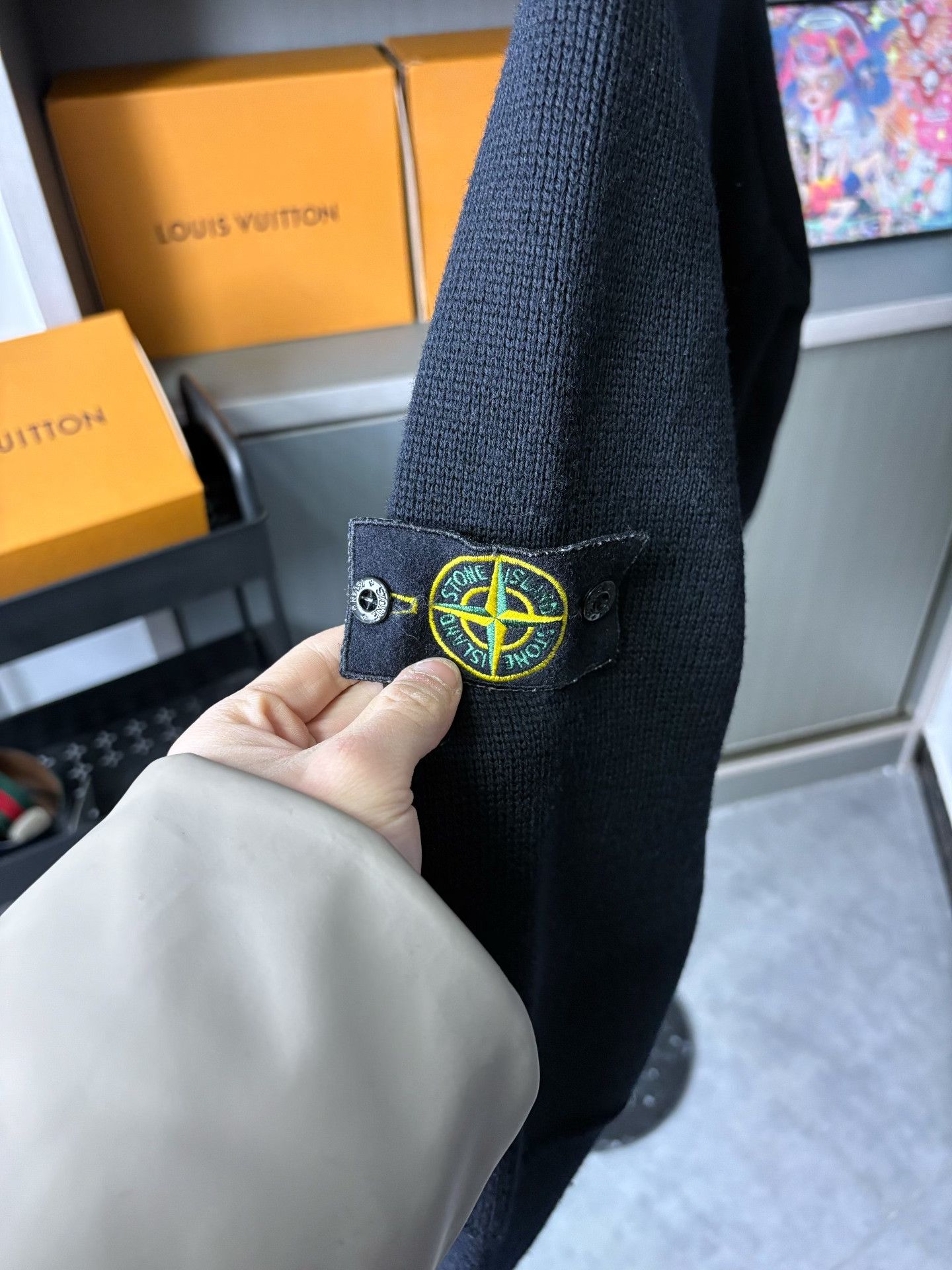 Stone Island Stone Island Black Hoodie S Men Size US S / EU 44-46 / 1 - 4 Thumbnail