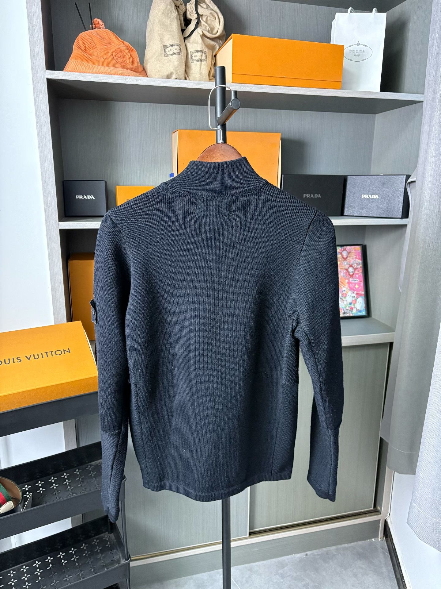 Stone Island Stone Island Black Hoodie S Men Size US S / EU 44-46 / 1 - 3 Thumbnail