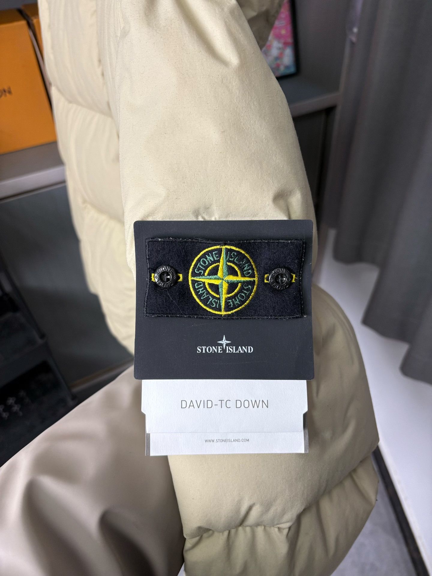 Stone Island Stone Island Down Beige Heavy Coat M Men Size US M / EU 48-50 / 2 - 3 Thumbnail