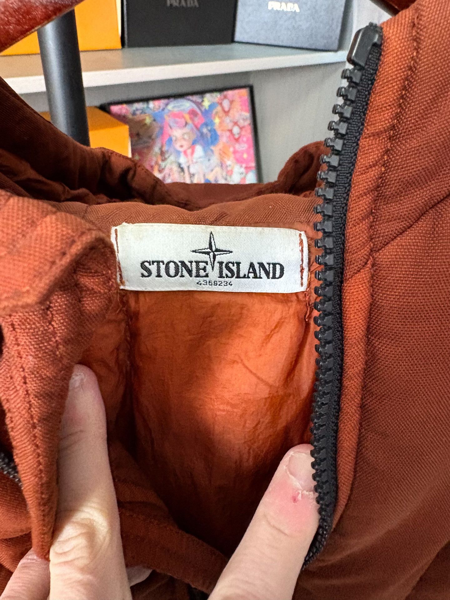Stone Island Stone Island Down Orange Heavy Coat L Men Size US L / EU 52-54 / 3 - 4 Thumbnail