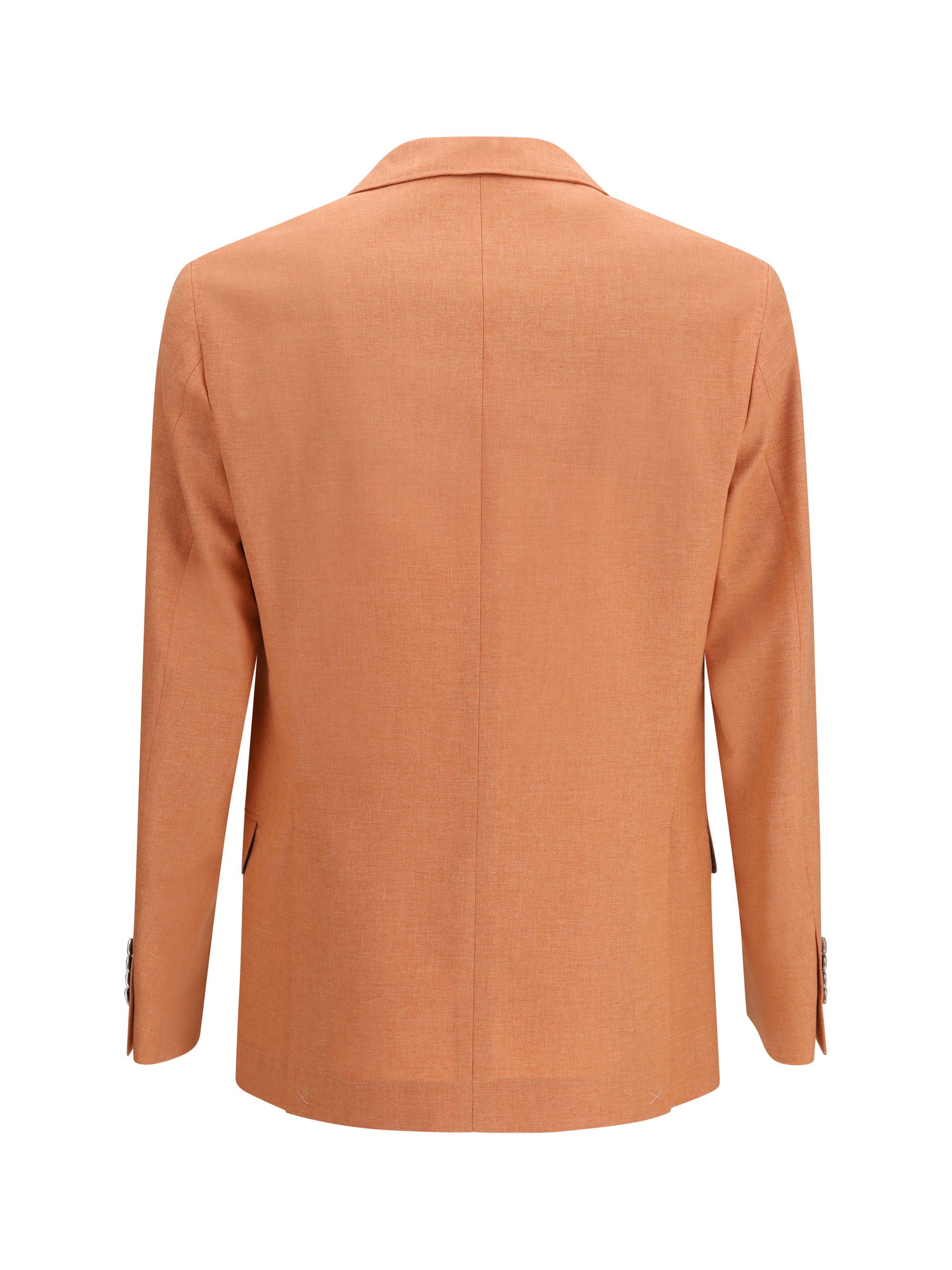 Brunello Cucinelli Deconstructed Jacket in mouliné fabric Size US L / EU 52-54 / 3 - 2 Thumbnail