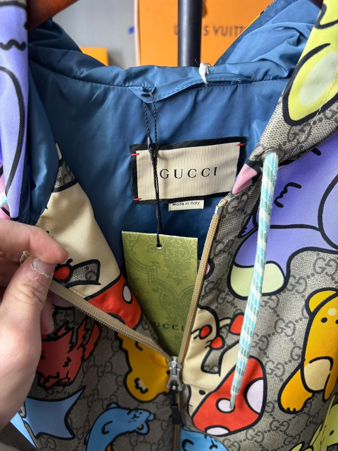 Gucci Gucci Printed Light Jacket 48 Men Size US XL / EU 56 / 4 - 4 Thumbnail