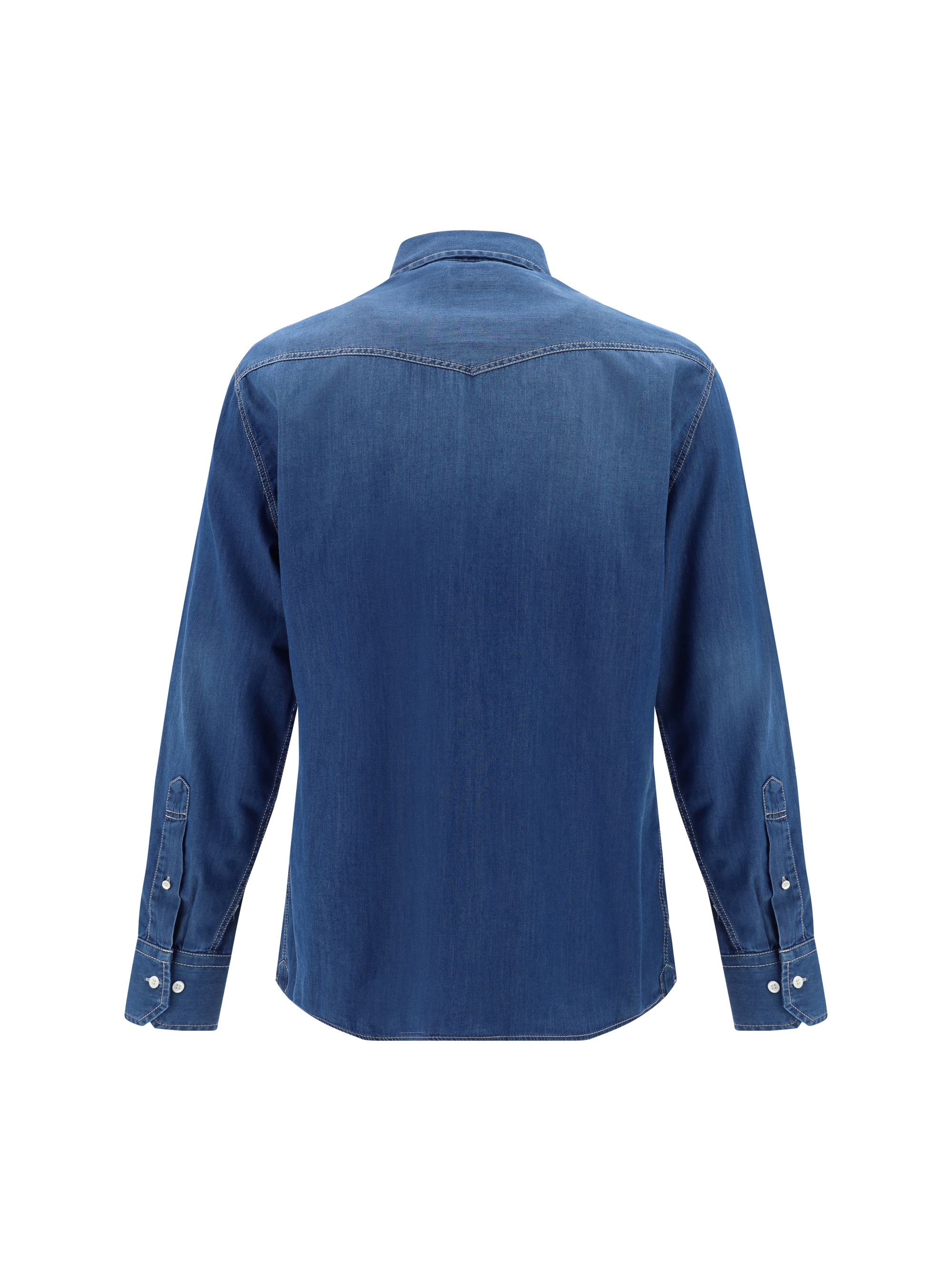 Brunello Cucinelli Shirt Size US L / EU 52-54 / 3 - 2 Thumbnail