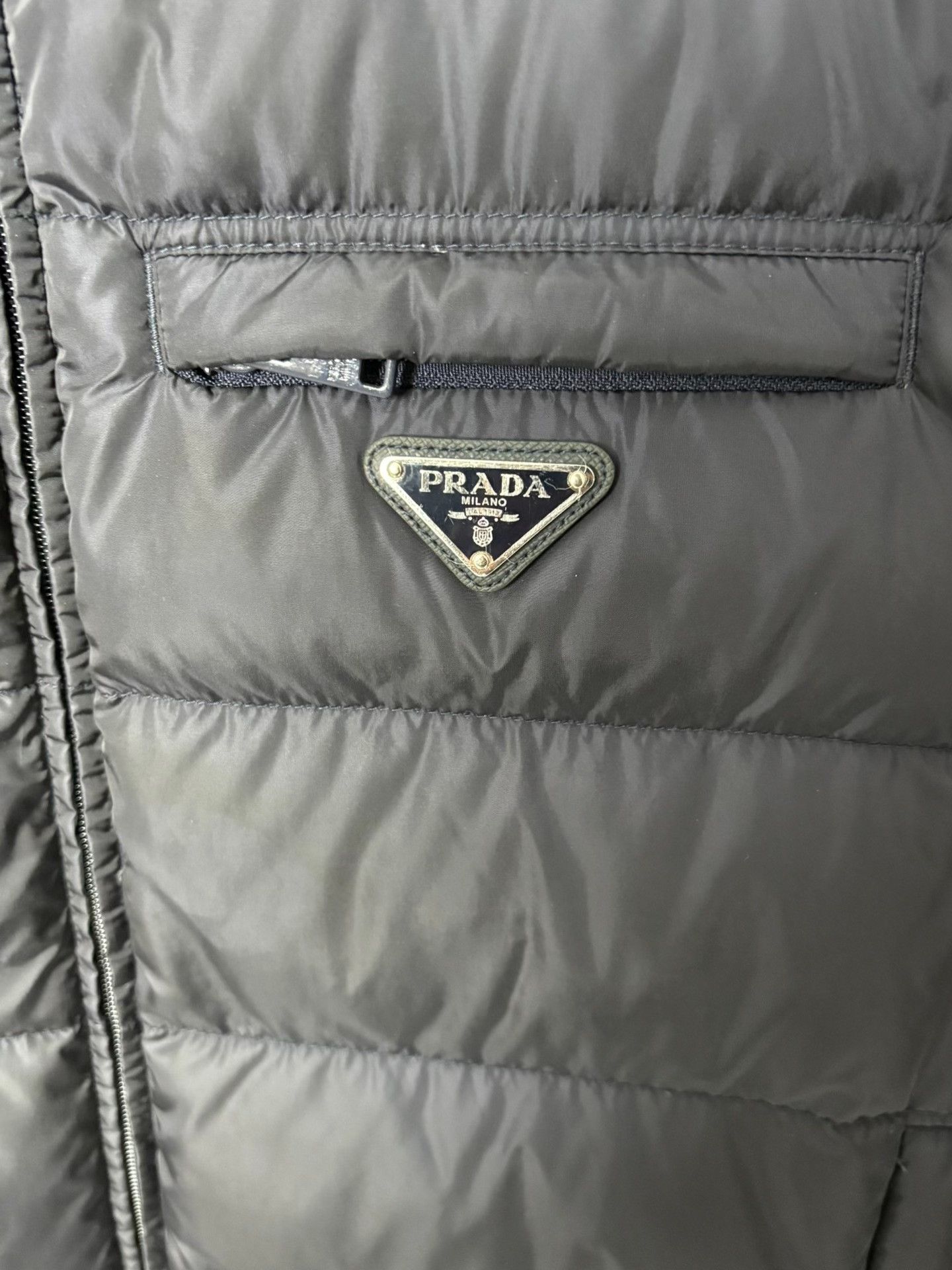 Prada Prada Down Blue Tank Top 46 Men Size US L / EU 52-54 / 3 - 2 Thumbnail