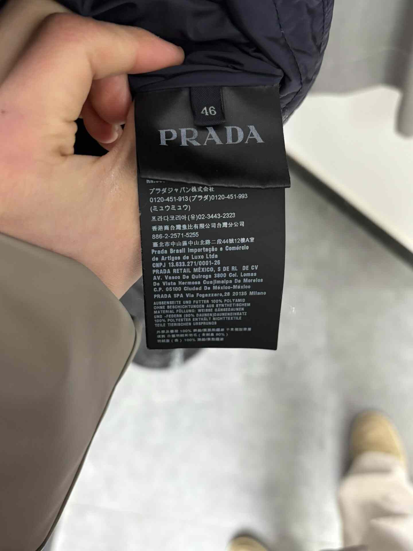 Prada Prada Down Blue Tank Top 46 Men Size US L / EU 52-54 / 3 - 6 Thumbnail