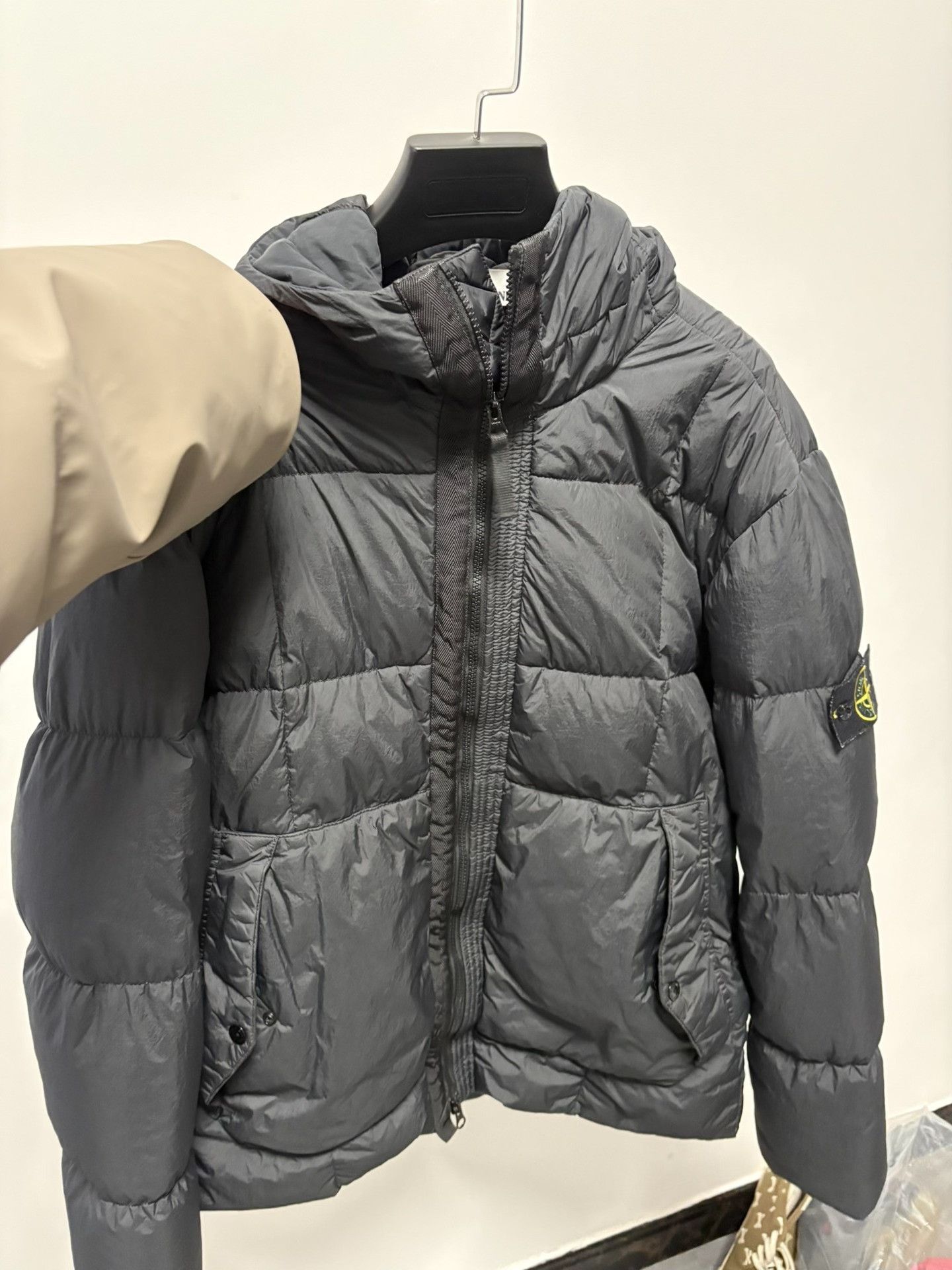 Stone Island Stone Island Down Black Heavy Coat XL Men Size US XL / EU 56 / 4 - 7 Thumbnail