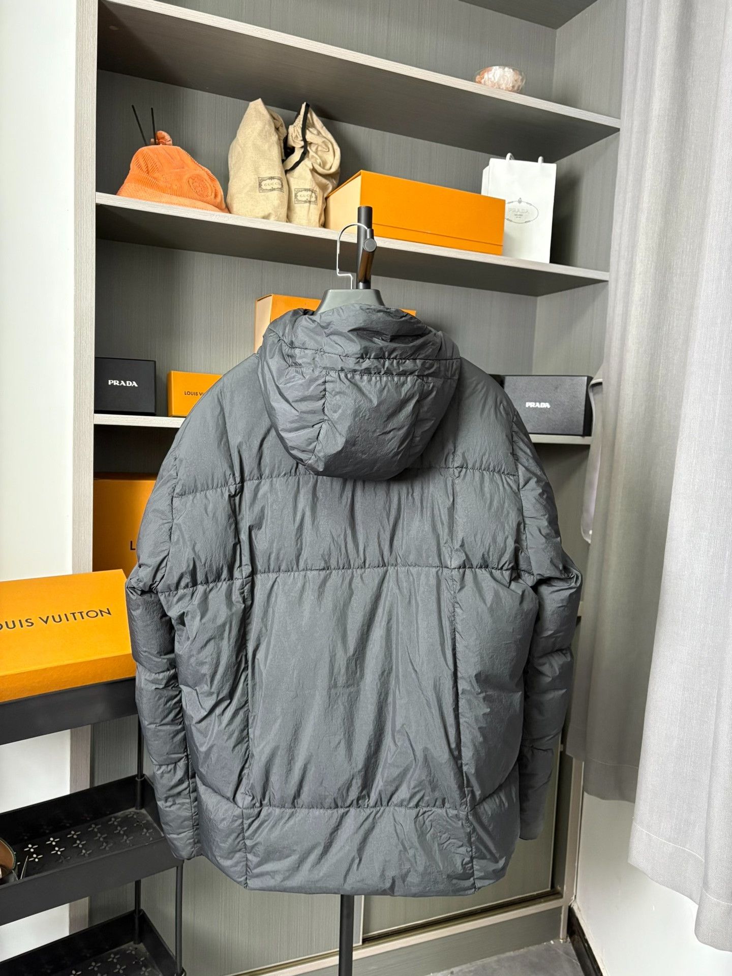 Stone Island Stone Island Down Black Heavy Coat XL Men Size US XL / EU 56 / 4 - 2 Thumbnail