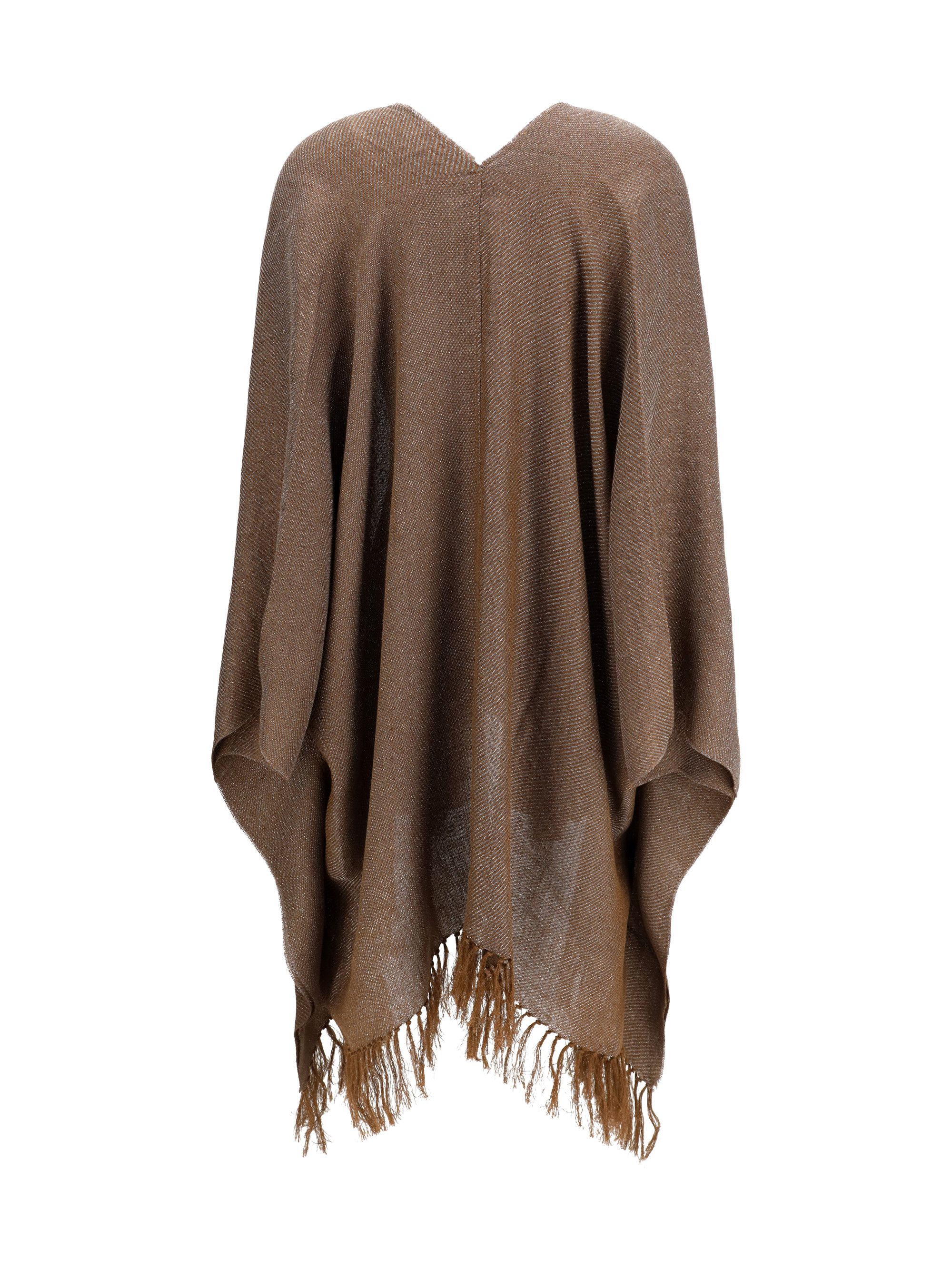 Brunello Cucinelli Open Poncho Size ONE SIZE - 2 Thumbnail