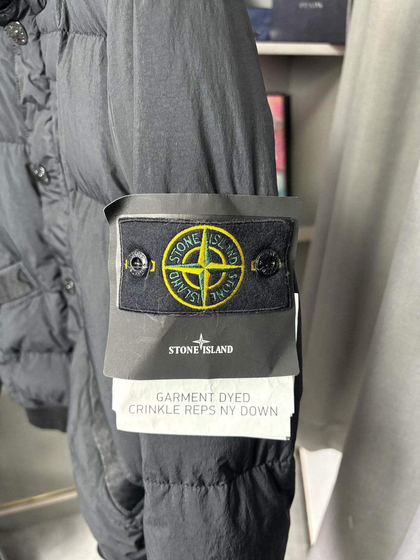 Stone Island Stone Island Down Black Heavy Coat M Men Size US M / EU 48-50 / 2 - 4 Thumbnail