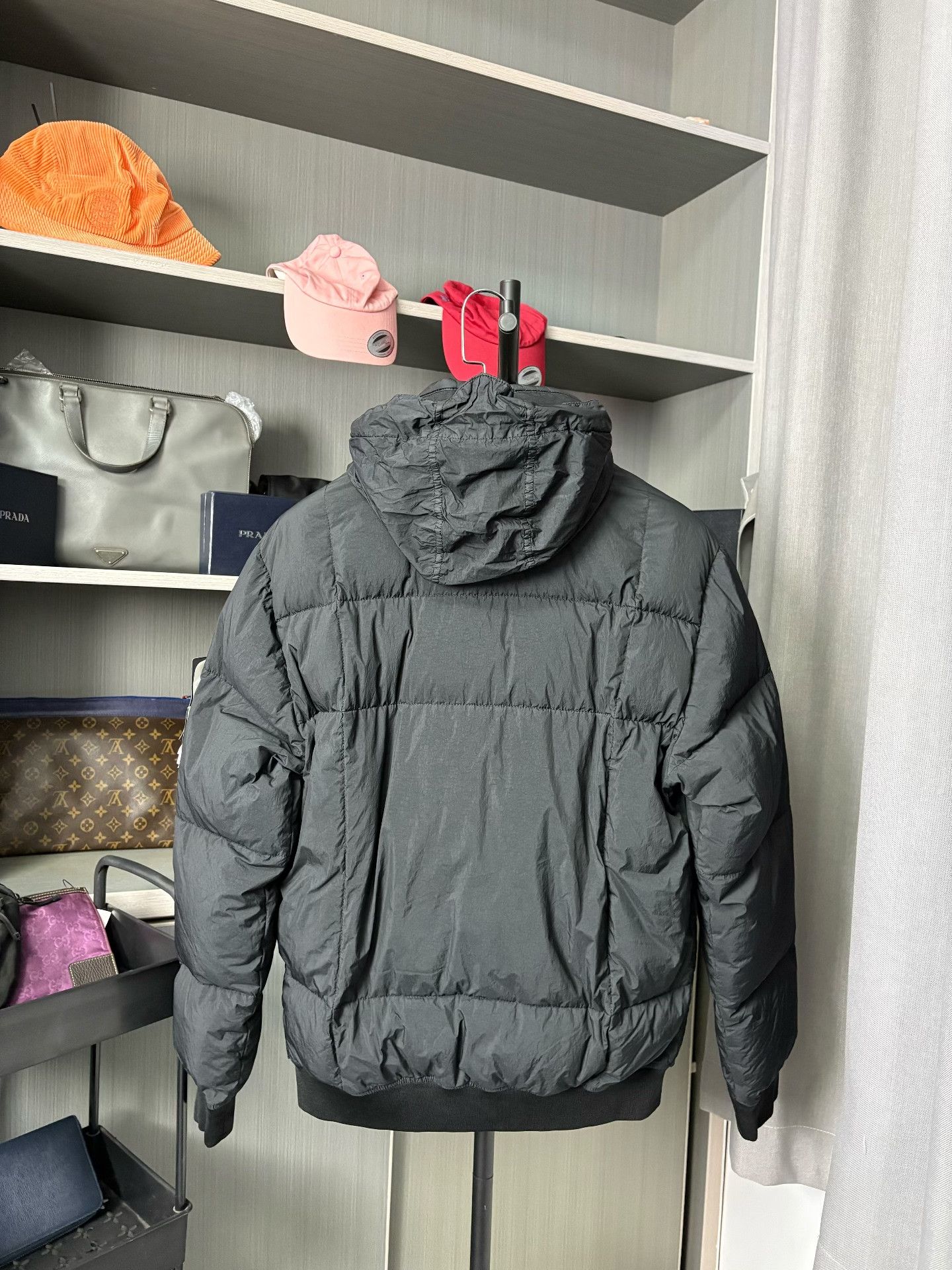 Stone Island Stone Island Down Black Heavy Coat M Men Size US M / EU 48-50 / 2 - 2 Thumbnail