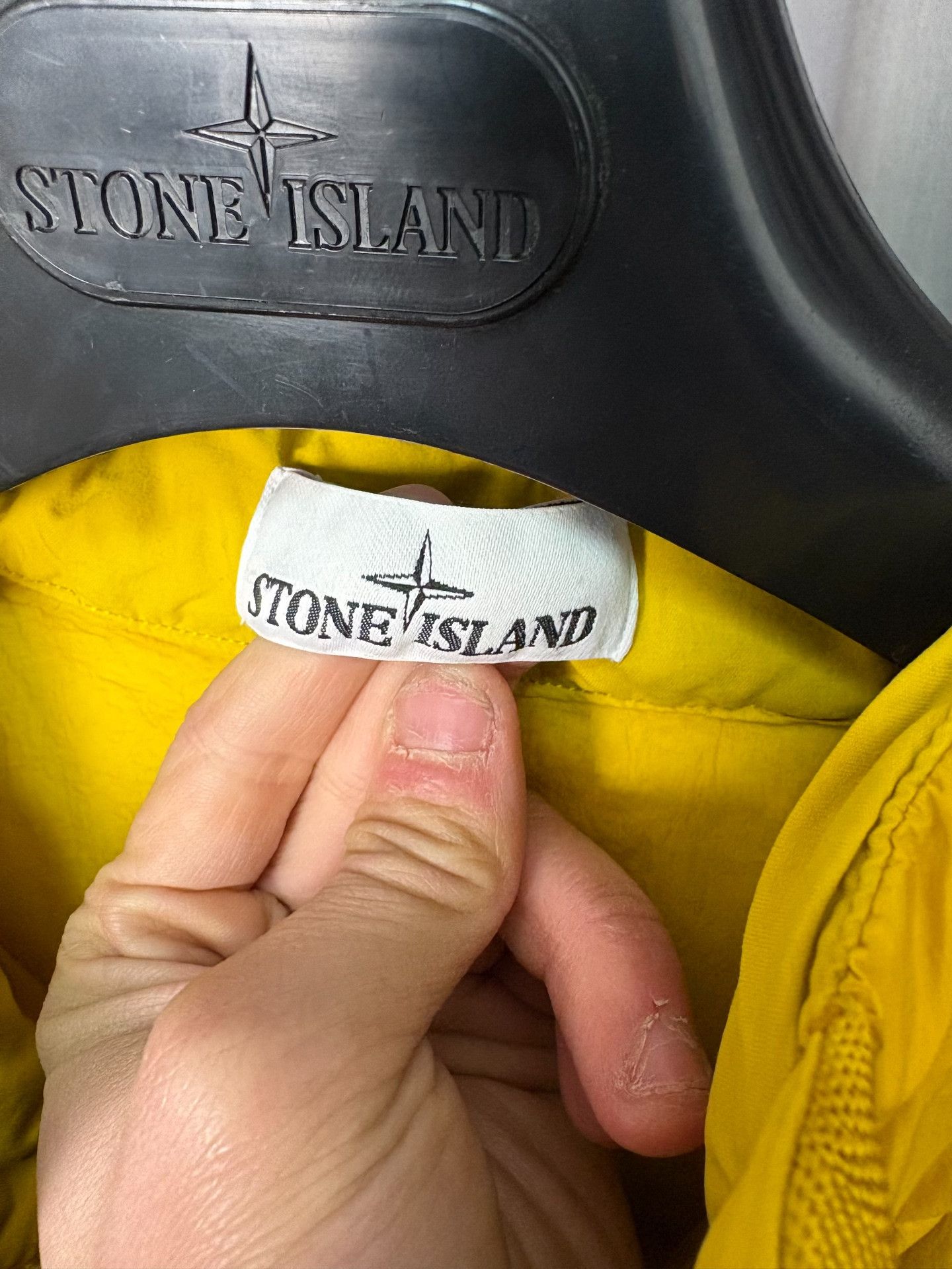 Stone Island Stone Island Down Yellow Heavy Coat XL Men Size US XL / EU 56 / 4 - 3 Thumbnail