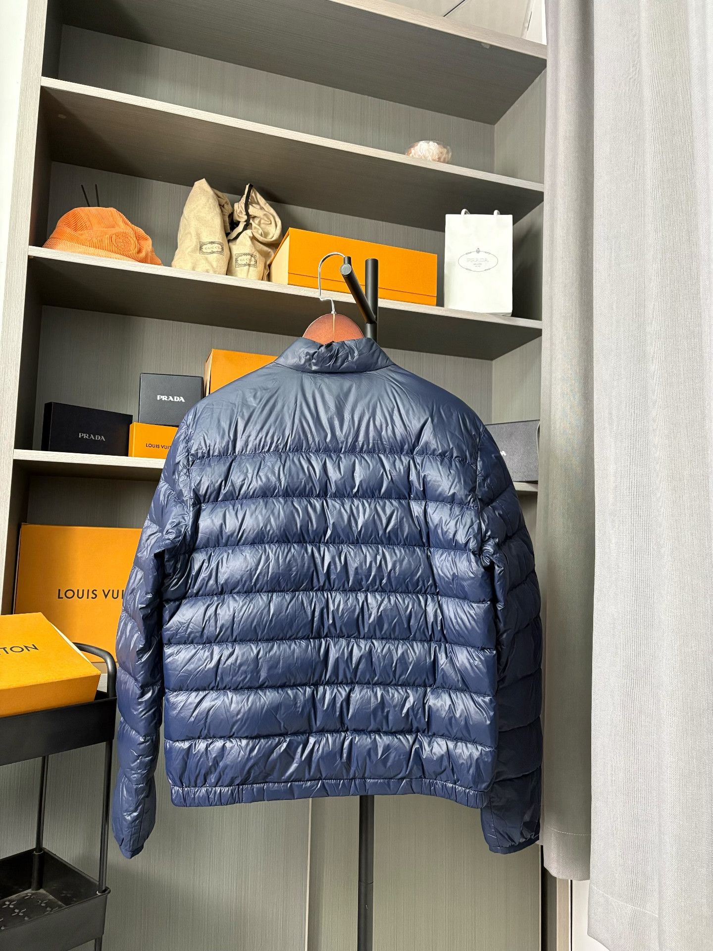 Prada Prada Down Blue Heavy Coat S Men Size US S / EU 44-46 / 1 - 2 Thumbnail