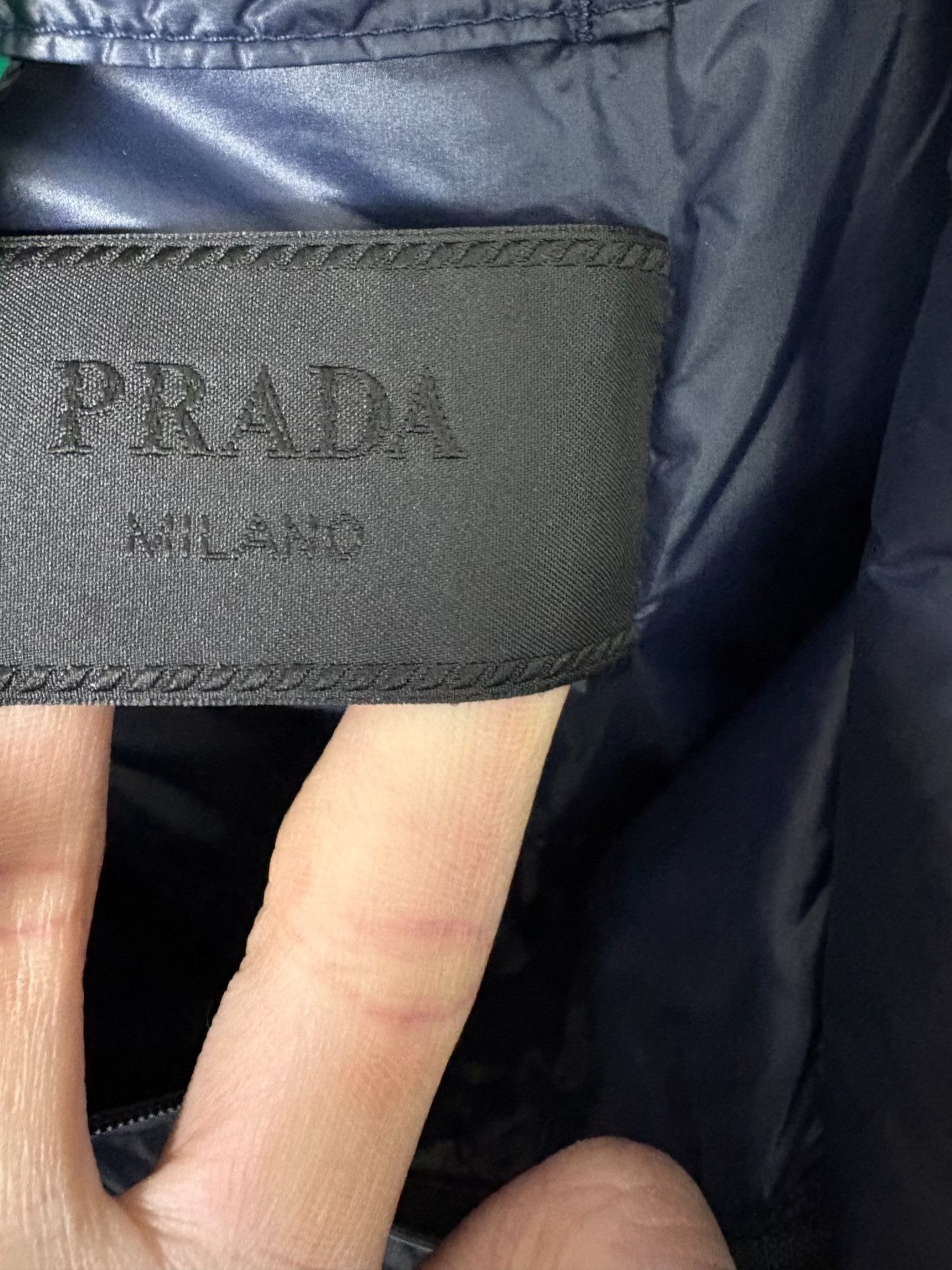 Prada Prada Down Blue Heavy Coat S Men Size US S / EU 44-46 / 1 - 4 Thumbnail