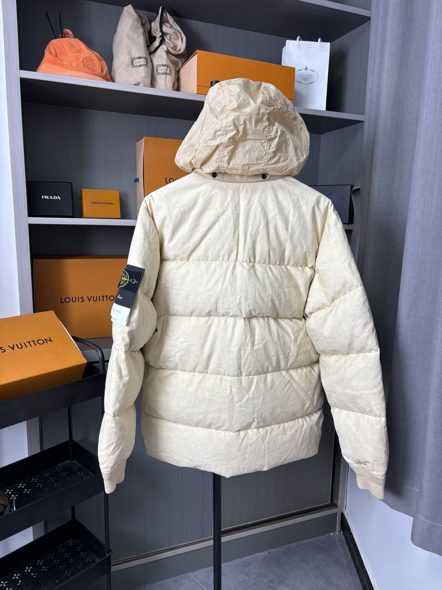 Stone Island Stone Island Down White Heavy Coat M Men Size US M / EU 48-50 / 2 - 2 Thumbnail