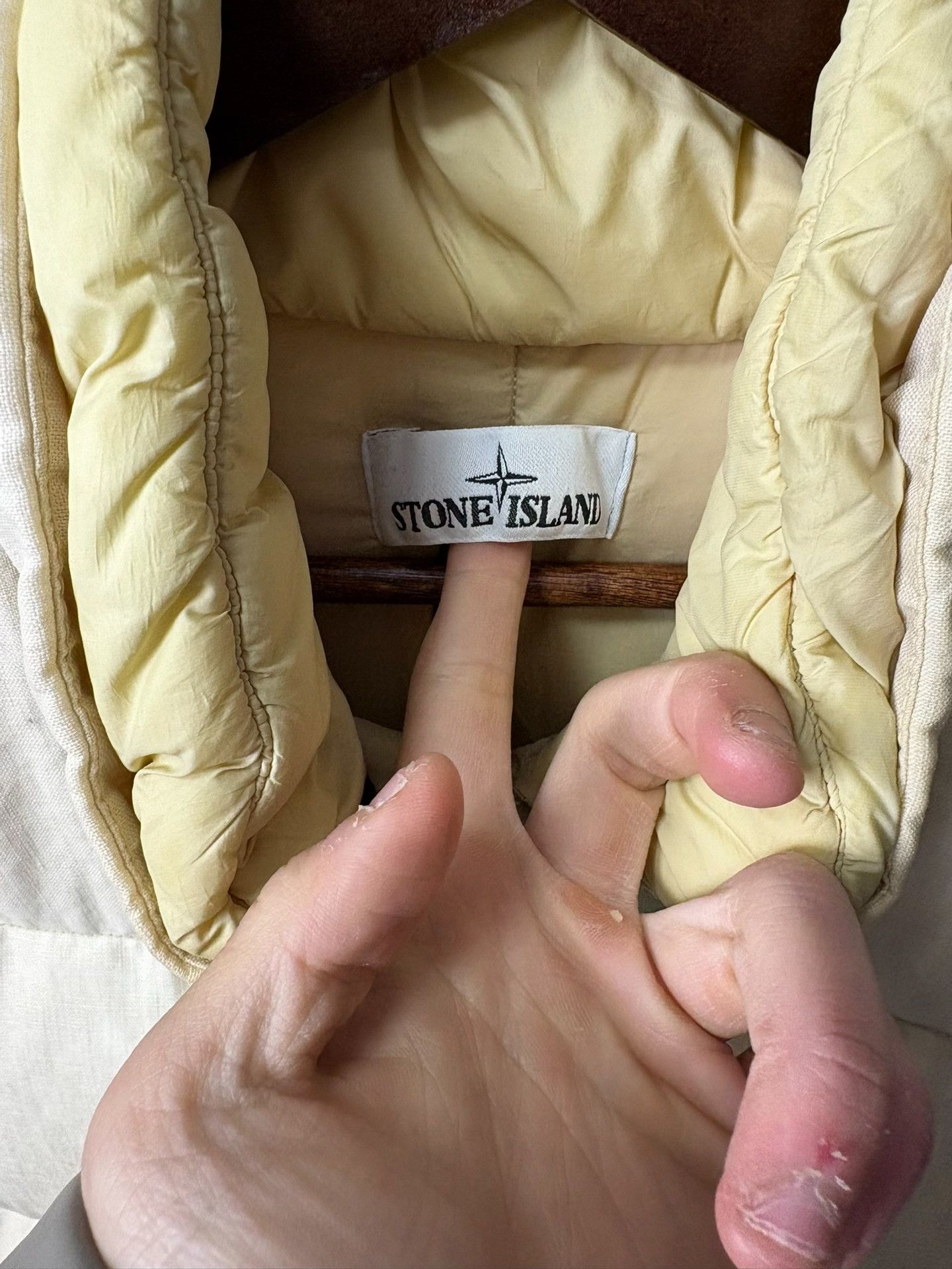 Stone Island Stone Island Down White Heavy Coat M Men Size US M / EU 48-50 / 2 - 3 Thumbnail