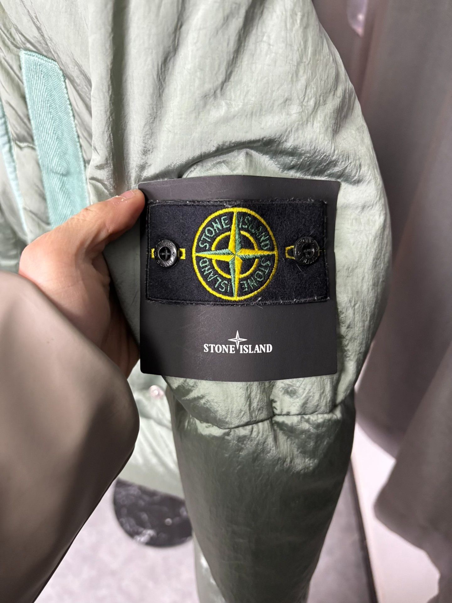 Stone Island Stone Island Nylon Down Green Heavy Coat S Men Size US S / EU 44-46 / 1 - 3 Thumbnail