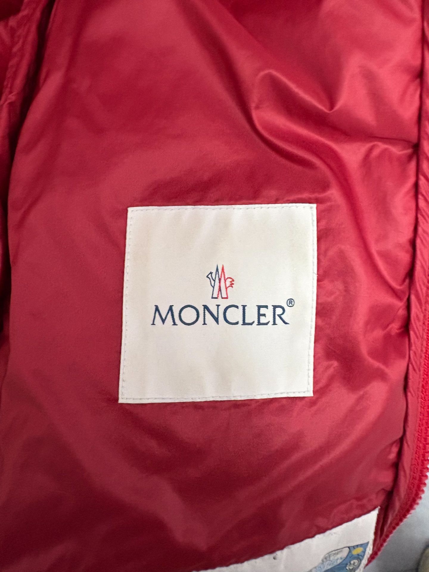 Moncler Moncler Down Striped Red Heavy Coat M Men Size US M / EU 48-50 / 2 - 3 Thumbnail