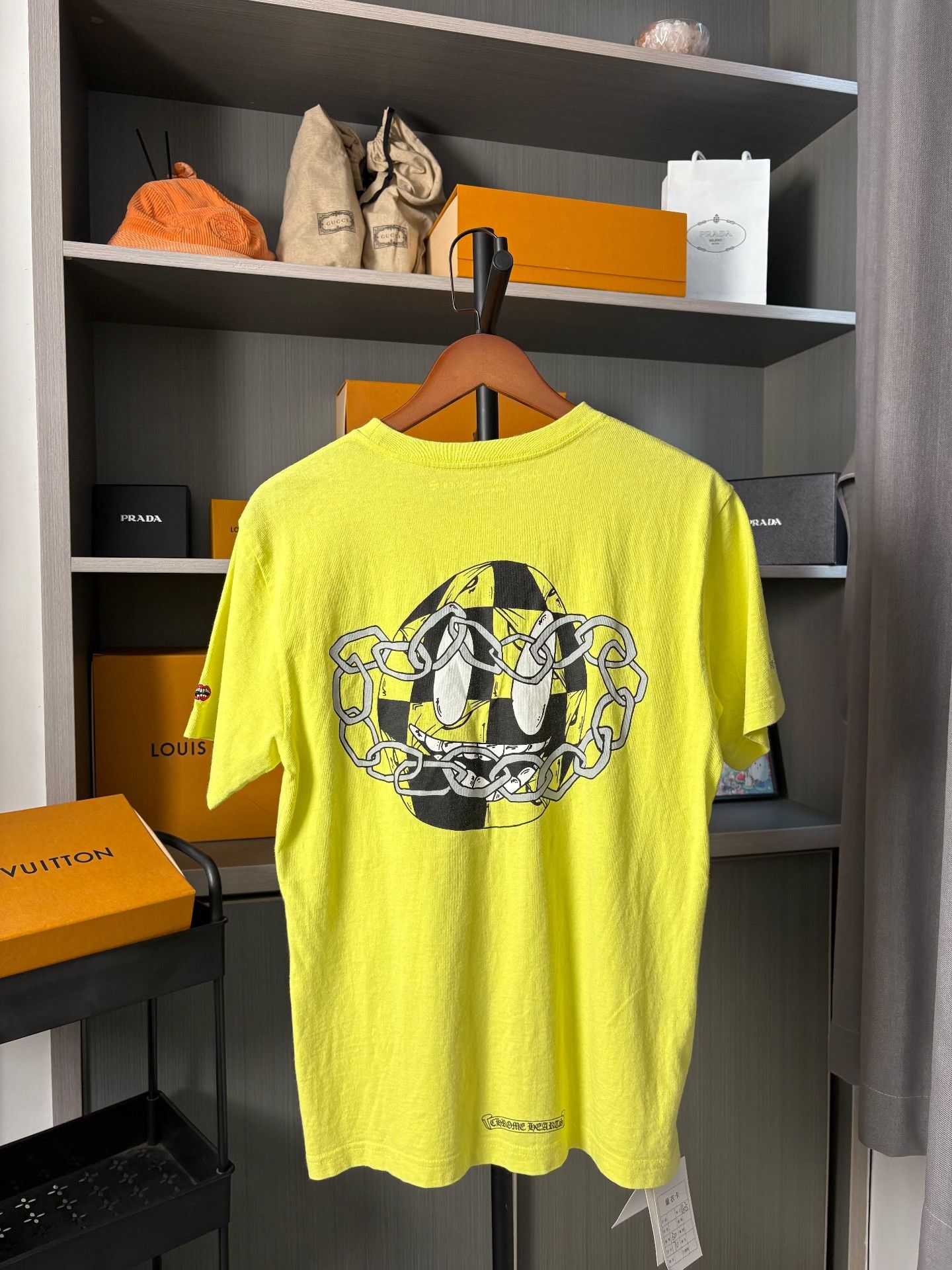 Chrome Hearts Chrome Hearts Yellow T-Shirt M Men Size US M / EU 48-50 / 2 - 2 Thumbnail
