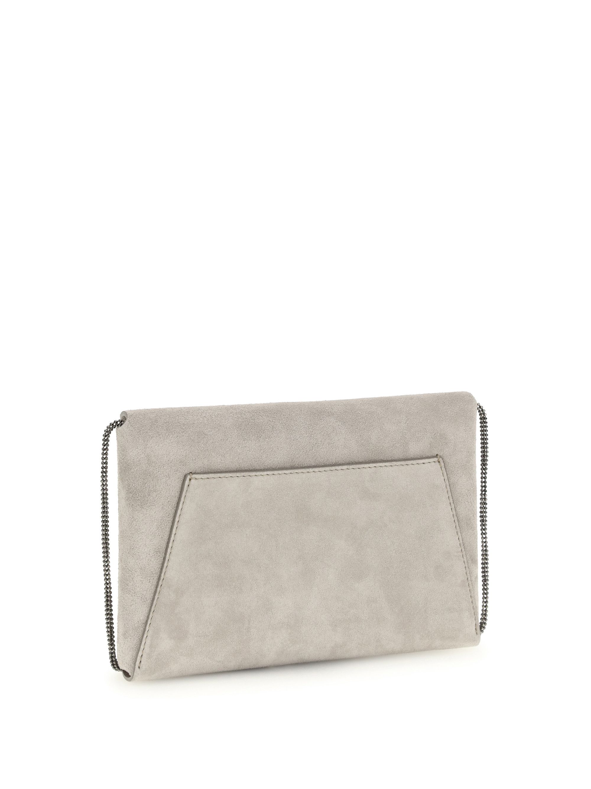 Brunello Cucinelli BC Duo suede Clutch Bag Size ONE SIZE - 3 Thumbnail