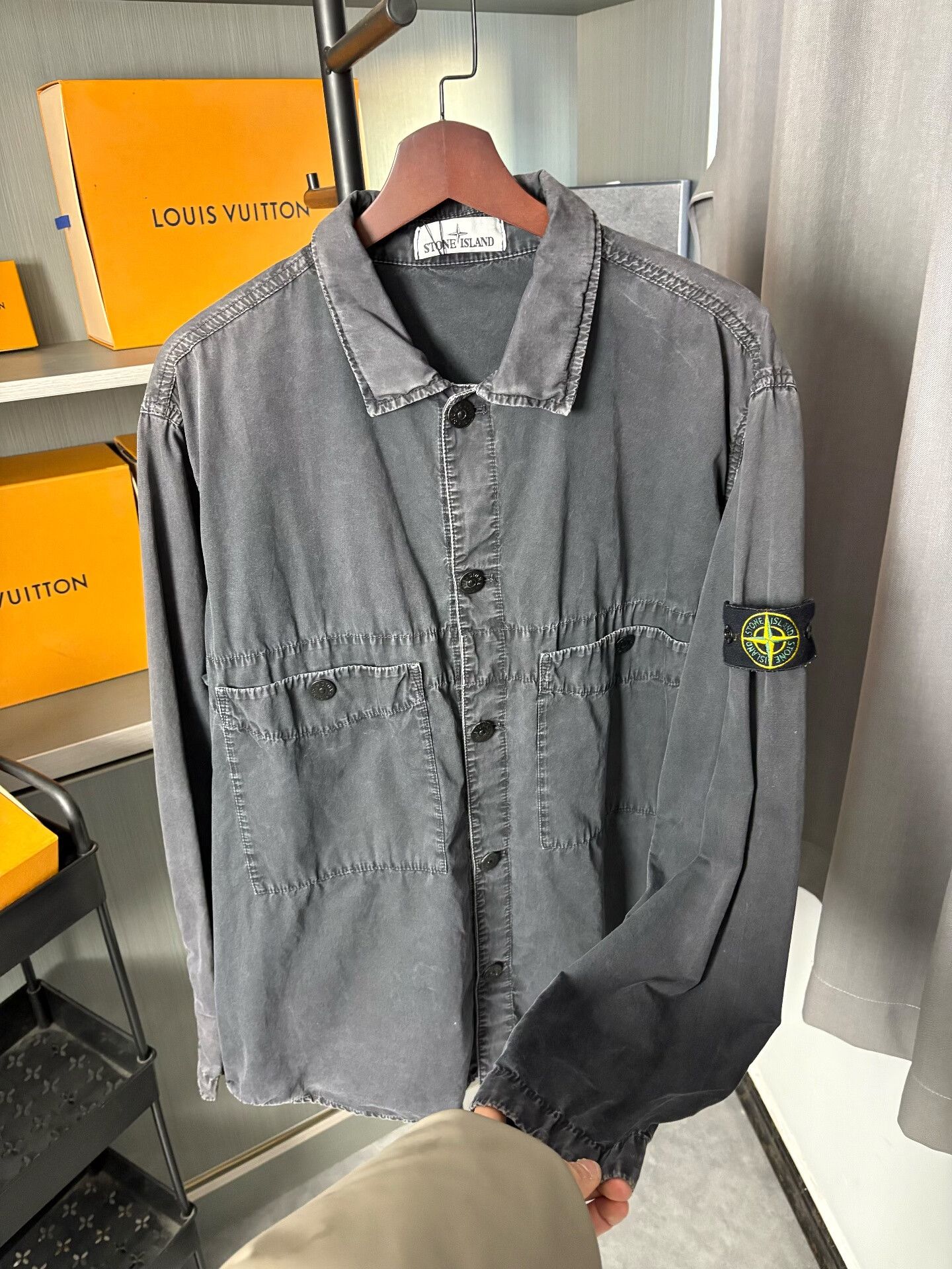 Stone Island Stone Island Cargo Yellow Light Jacket XL Men Size US XL / EU 56 / 4 - 7 Thumbnail