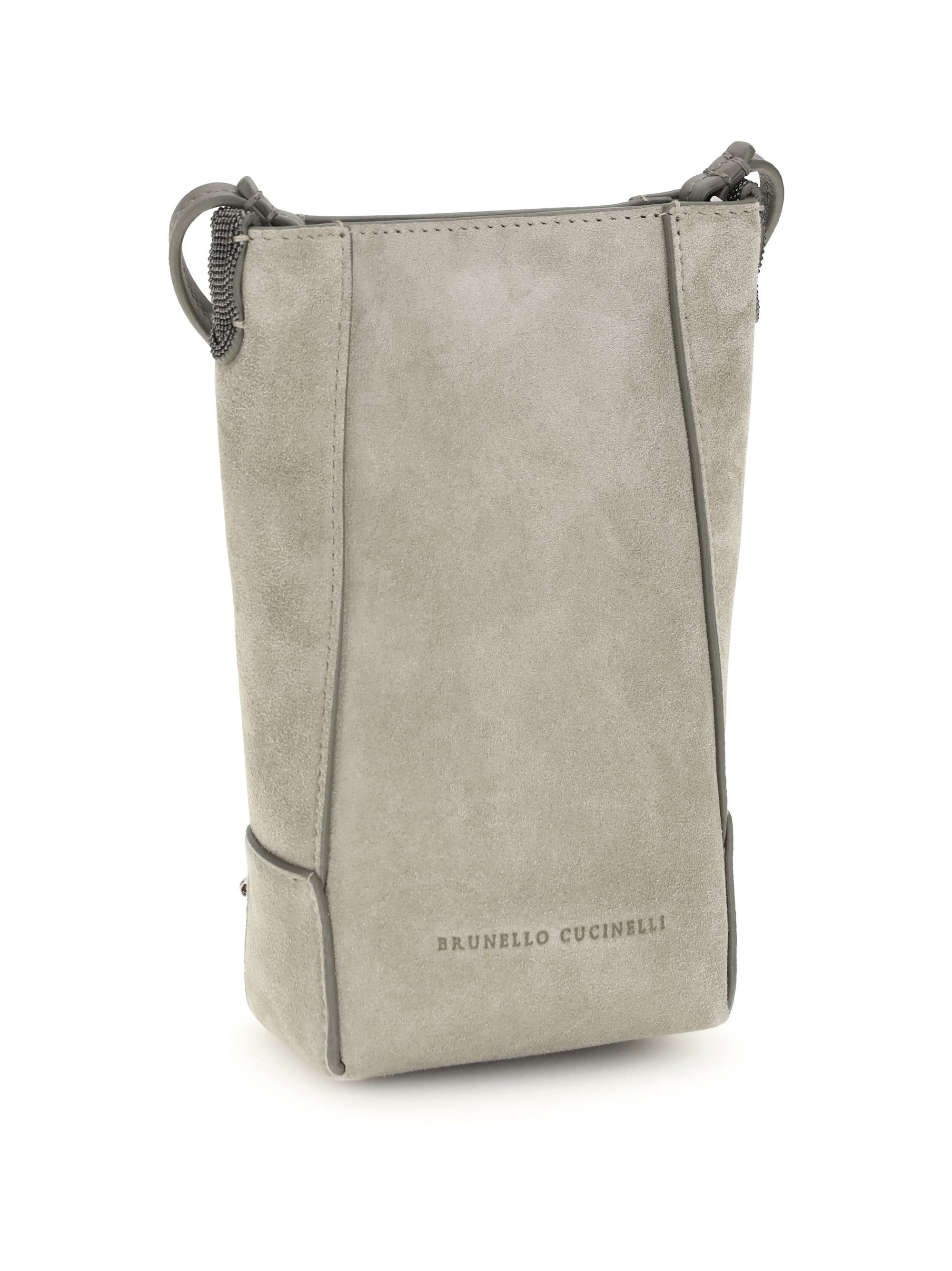 Brunello Cucinelli BC Duo suede Cell Phone Case Size ONE SIZE - 2 Thumbnail