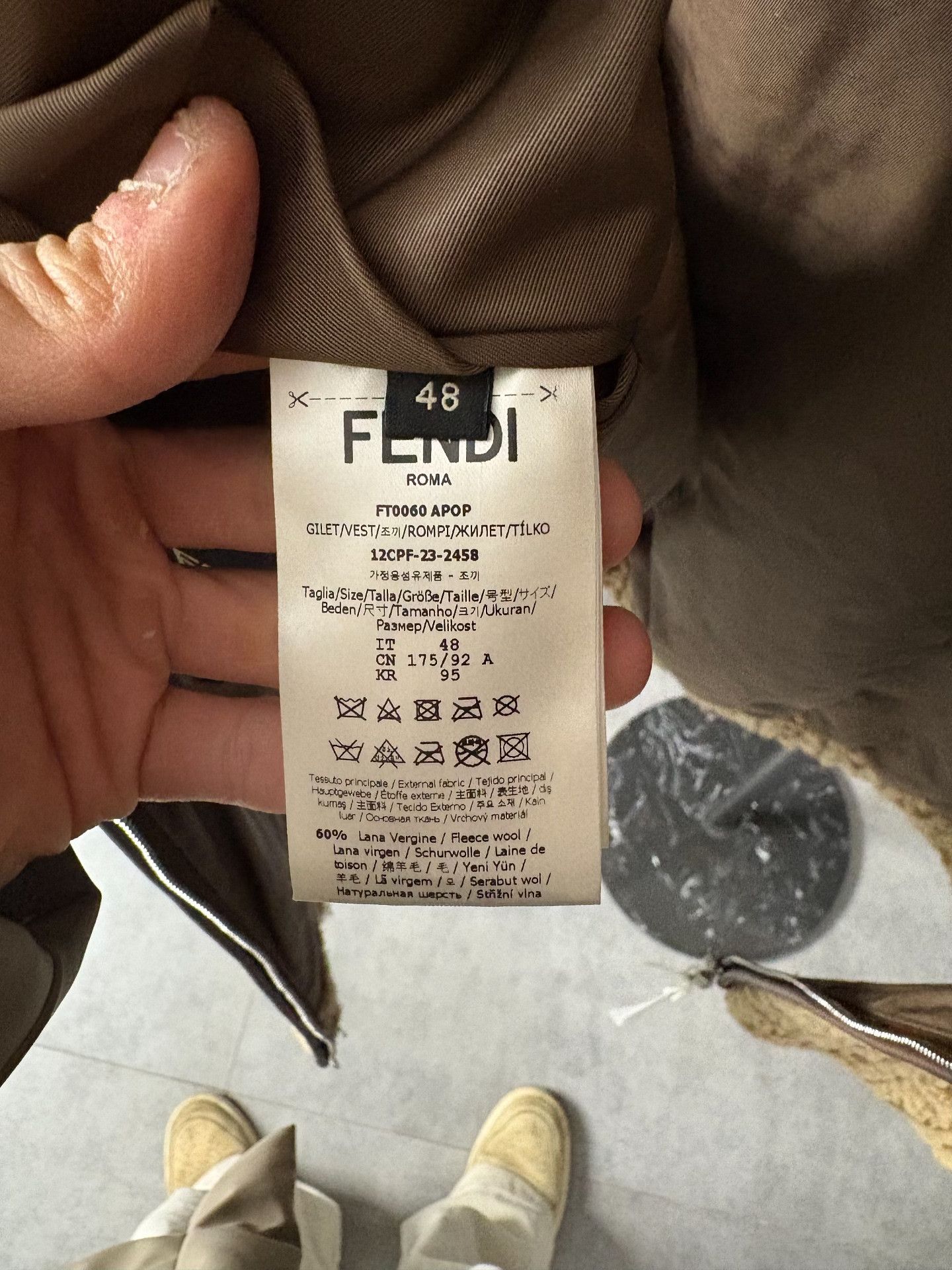 Fendi Fendi Tank Top 48 Men Size US XL / EU 56 / 4 - 5 Thumbnail