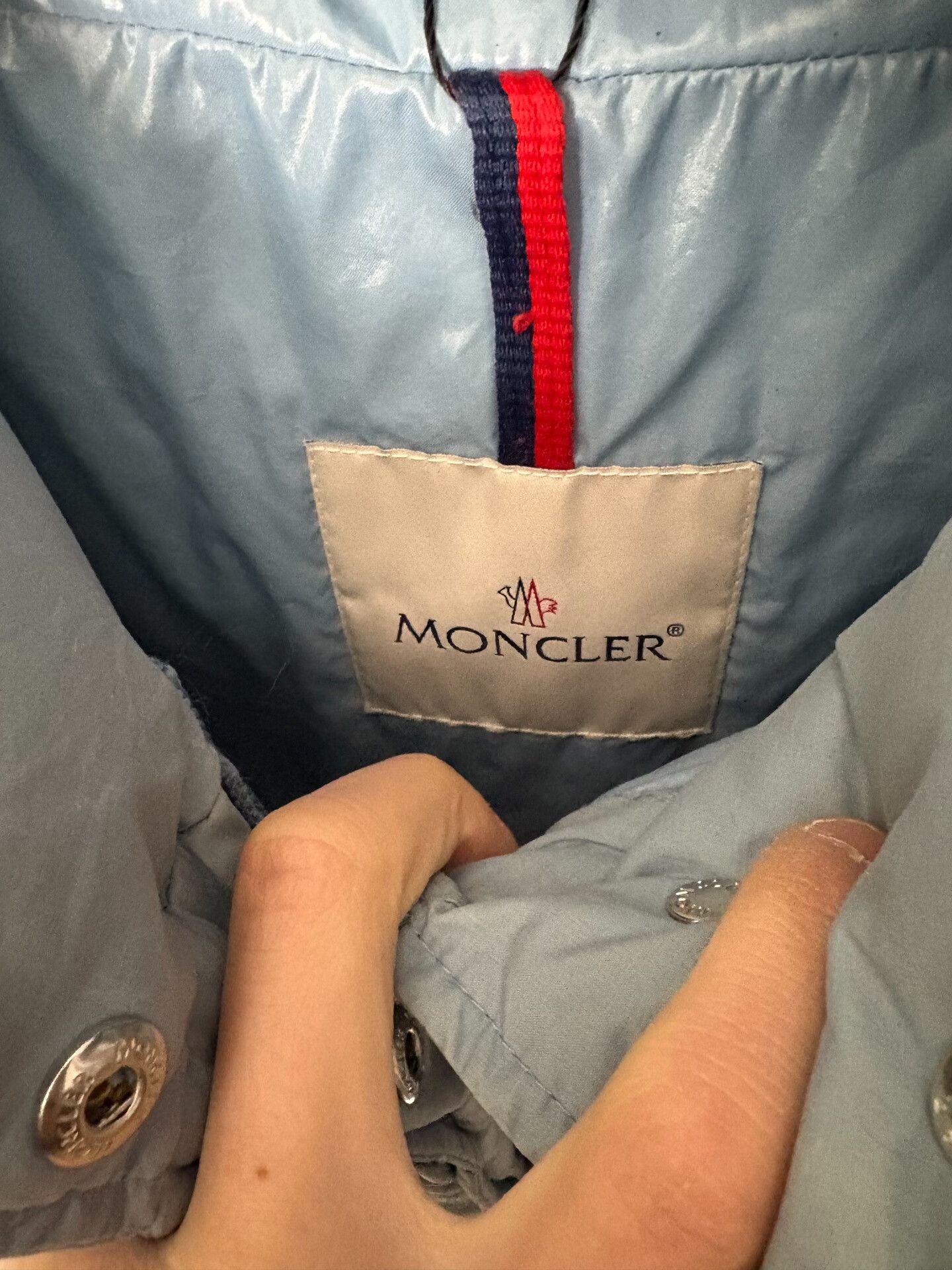 Moncler Moncler Down Blue Heavy Coat XL Men Size US XL / EU 56 / 4 - 3 Thumbnail