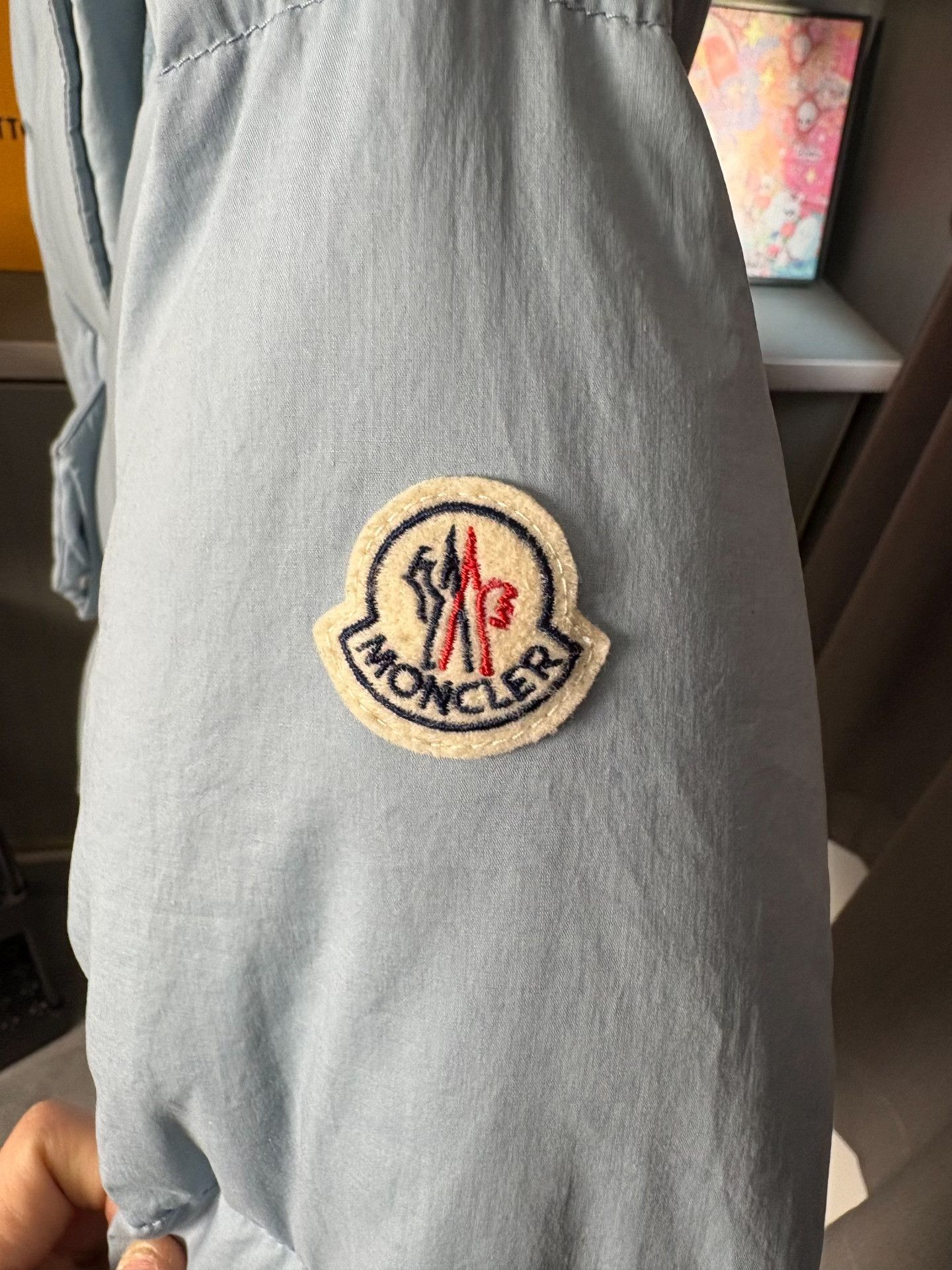 Moncler Moncler Down Blue Heavy Coat XL Men Size US XL / EU 56 / 4 - 5 Thumbnail