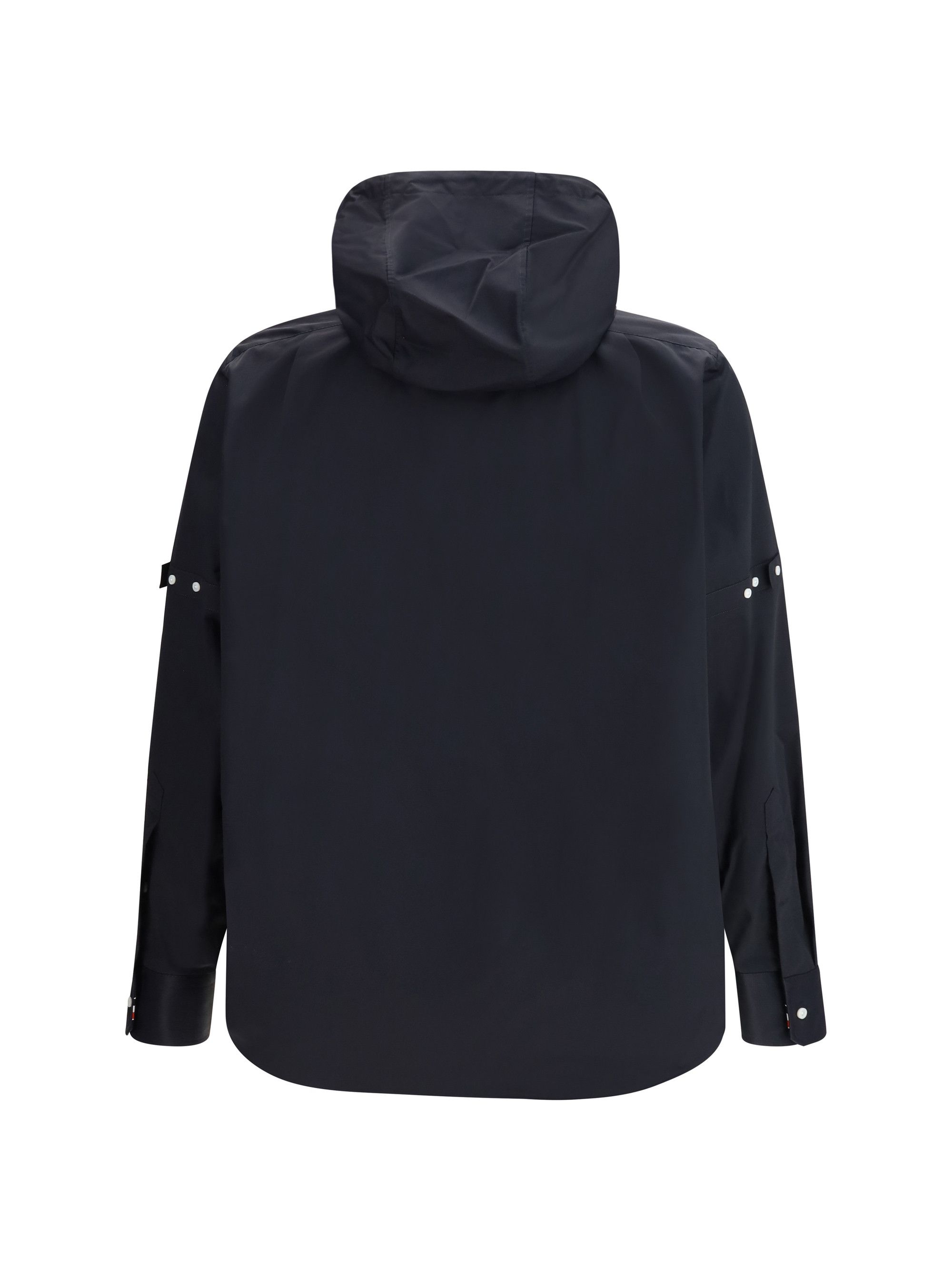 Thom Browne Nylon cotton hooded Jacket Size US XL / EU 56 / 4 - 2 Thumbnail