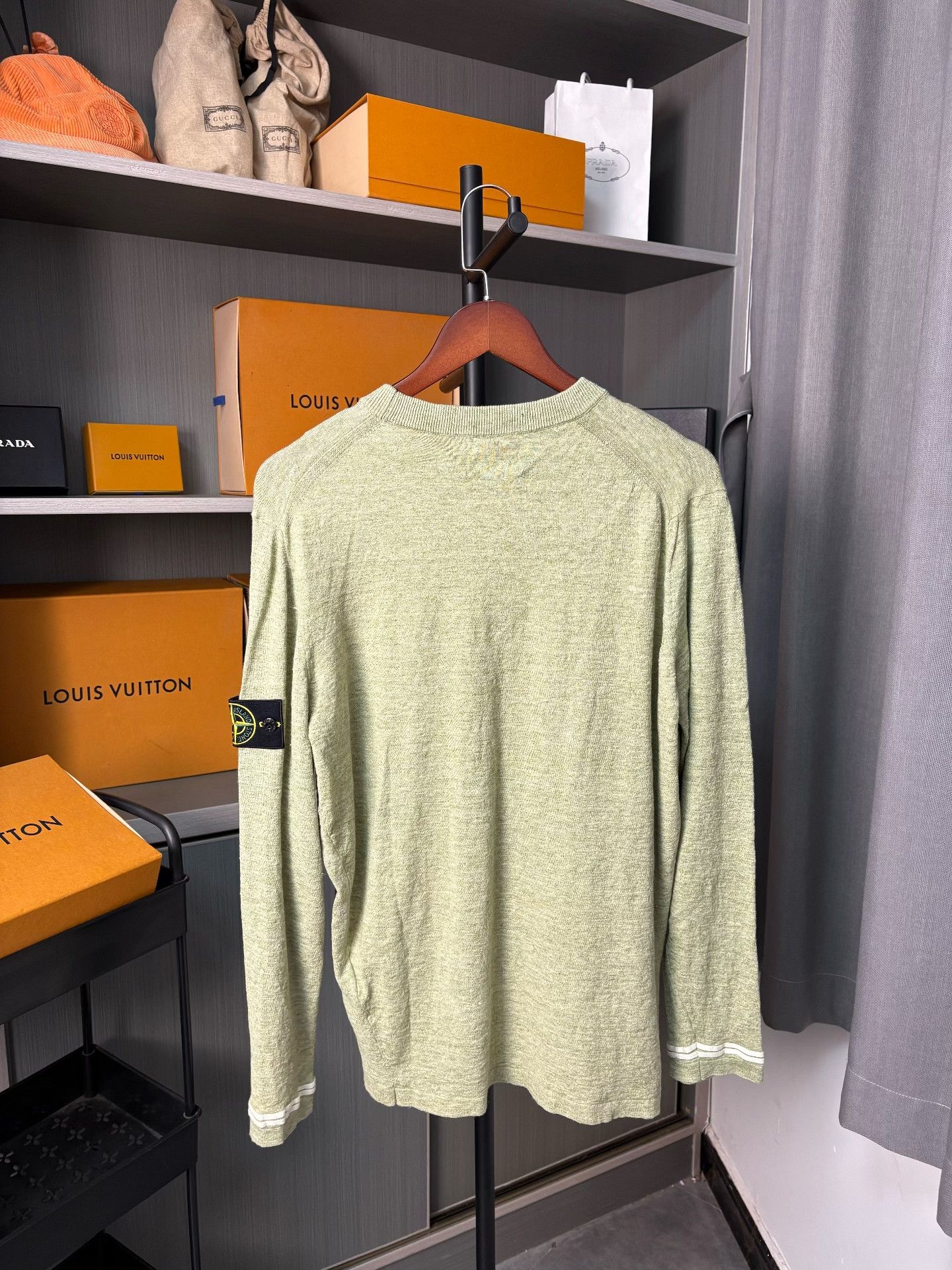 Stone Island Stone Island Green T-Shirt XXL Men Size US XXL / EU 58 / 5 - 2 Thumbnail