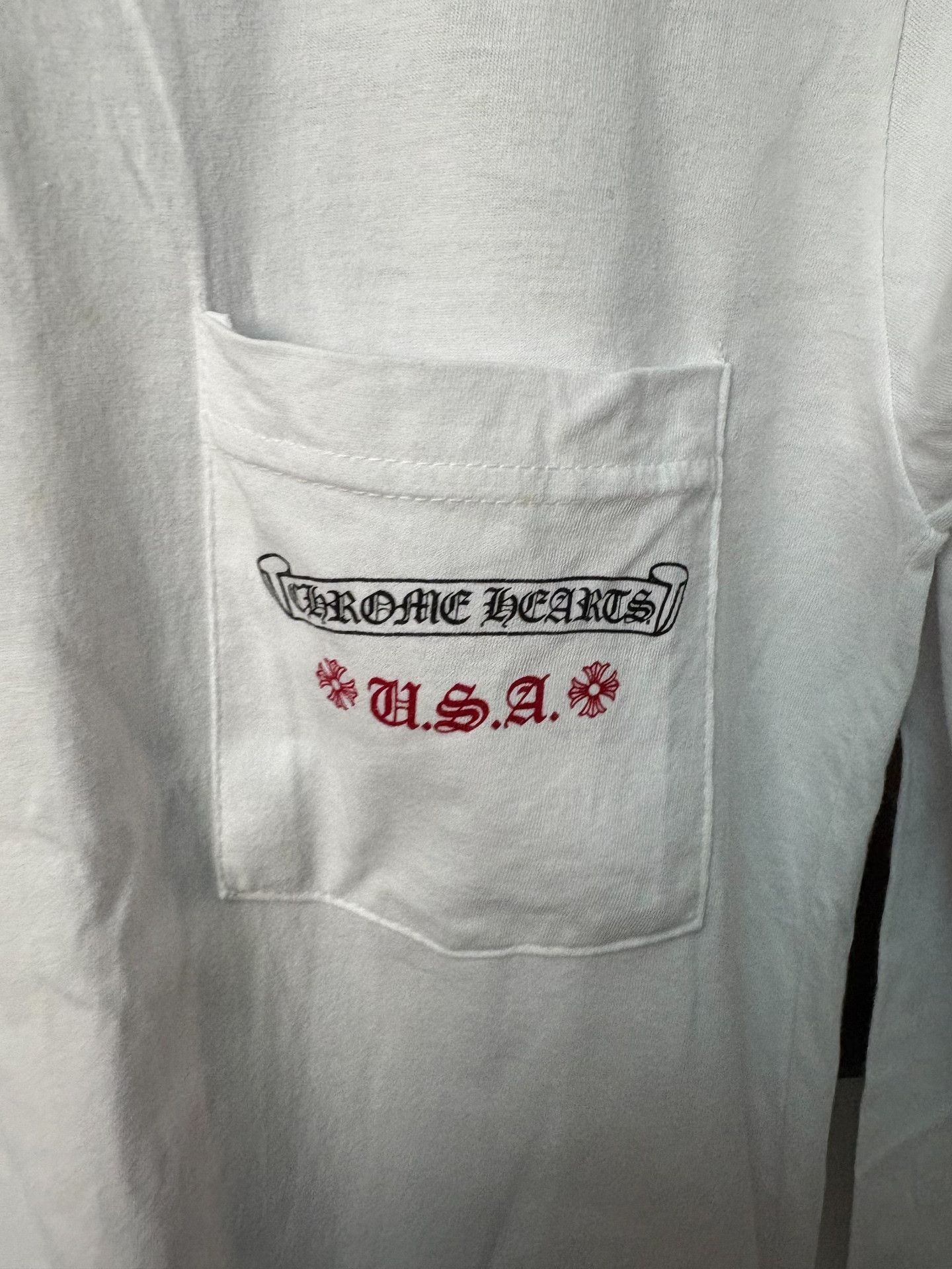 Chrome Hearts Chrome Hearts White T-Shirt S Men Size US S / EU 44-46 / 1 - 4 Thumbnail