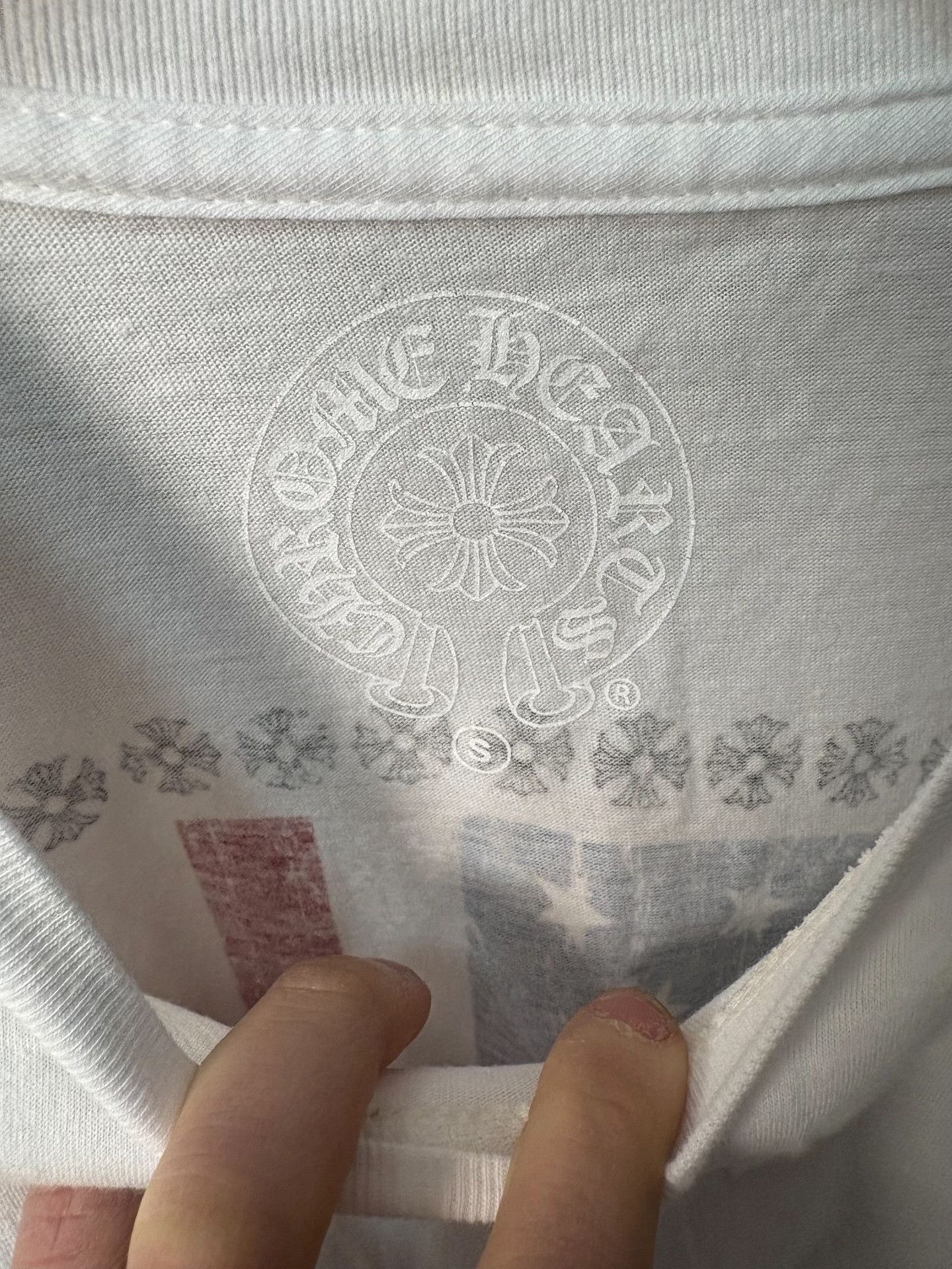 Chrome Hearts Chrome Hearts White T-Shirt S Men Size US S / EU 44-46 / 1 - 3 Thumbnail