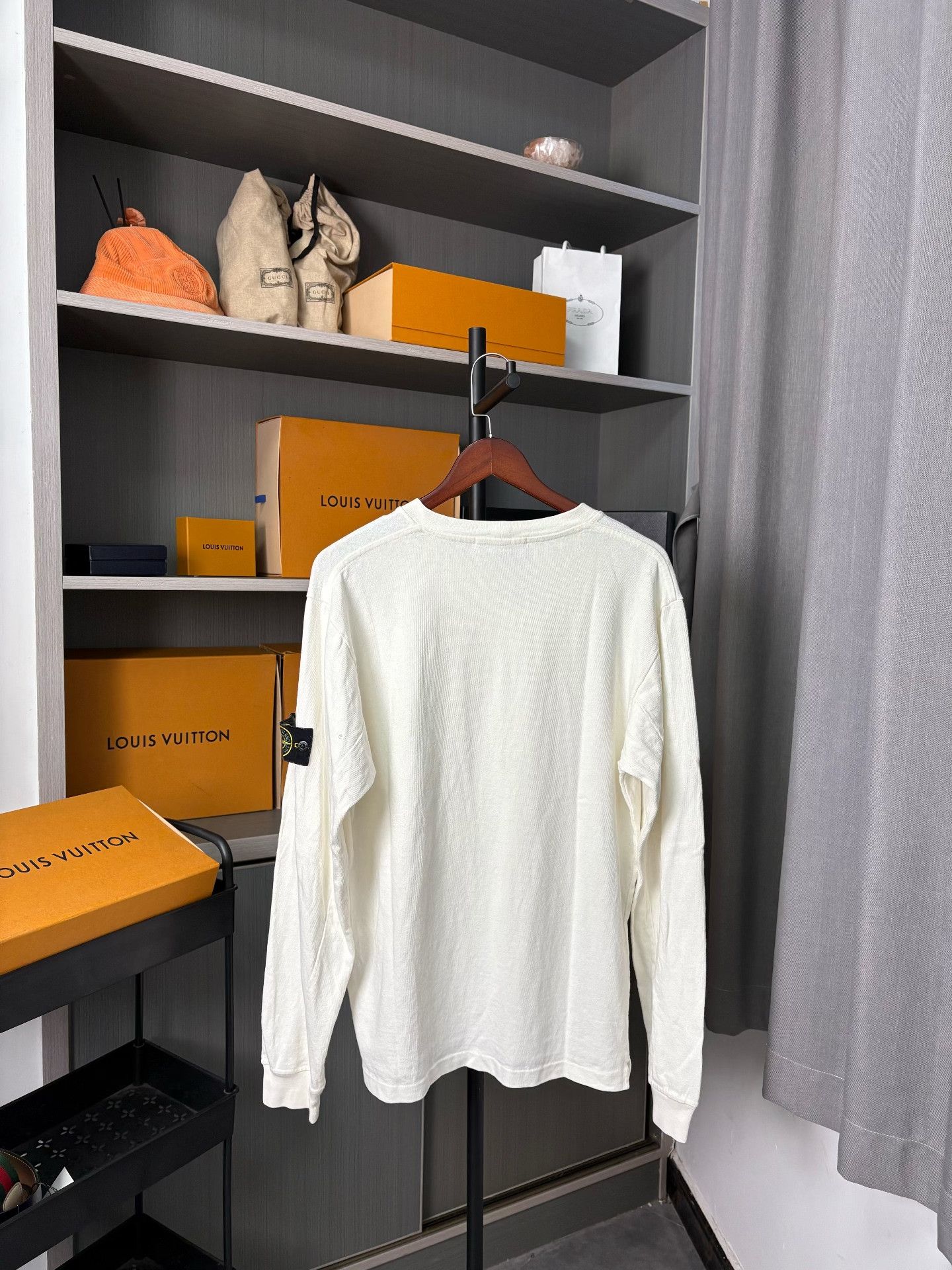 Stone Island Stone Island White T-Shirt L Men Size US L / EU 52-54 / 3 - 2 Thumbnail