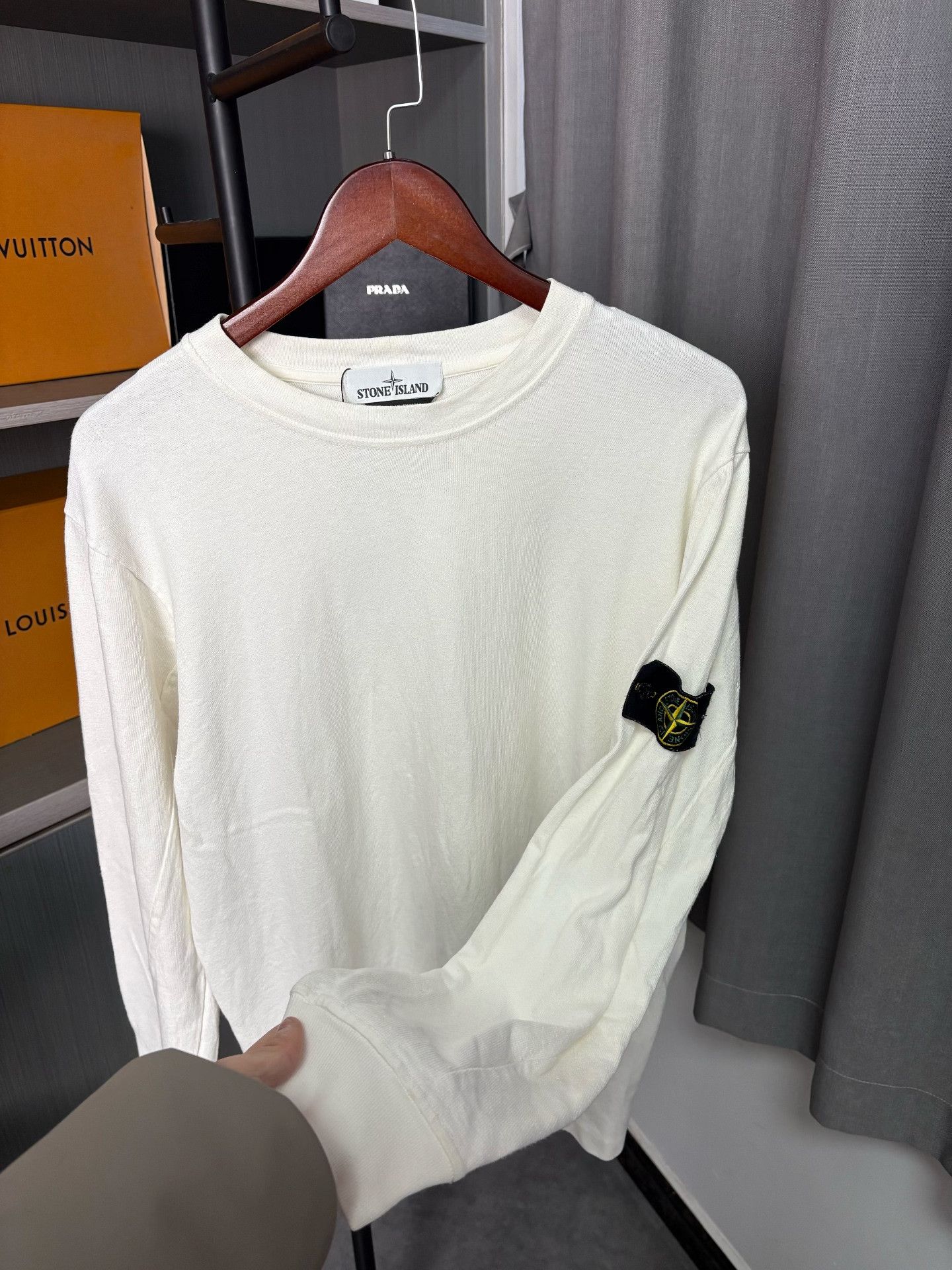 Stone Island Stone Island White T-Shirt L Men Size US L / EU 52-54 / 3 - 6 Thumbnail
