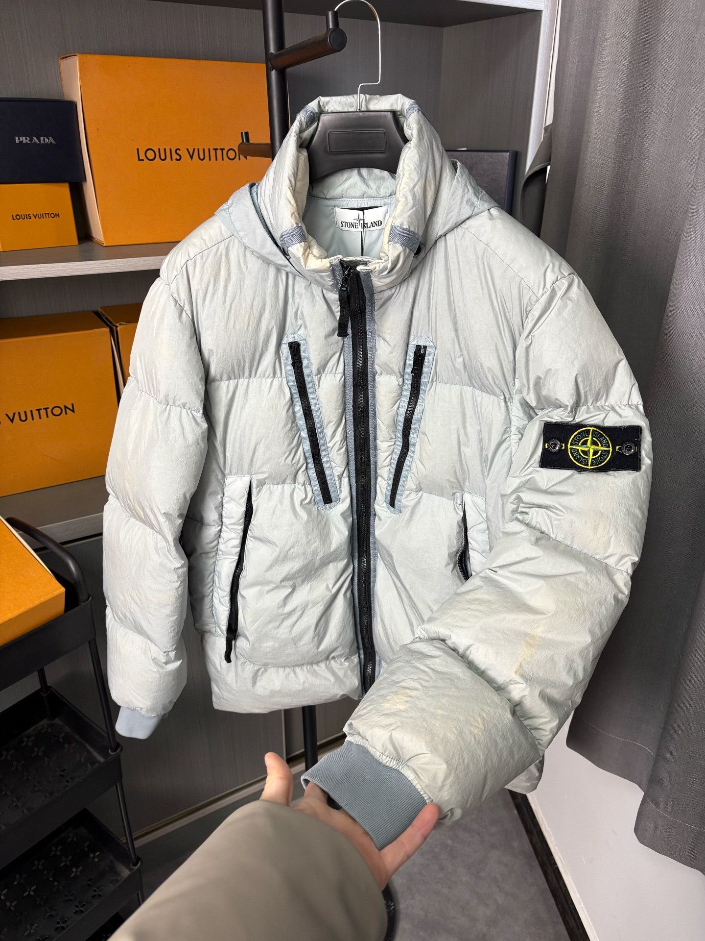 Stone Island Stone Island Down Heavy Coat L Men Size US L / EU 52-54 / 3 - 8 Thumbnail