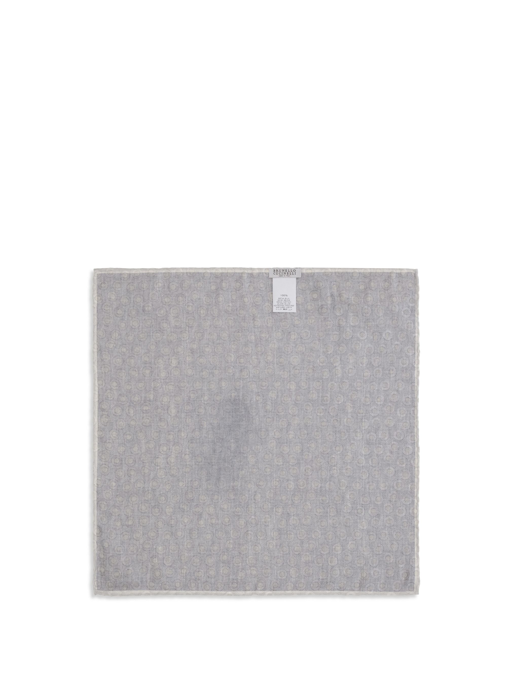 Brunello Cucinelli Silk Pocket Square Size ONE SIZE - 2 Thumbnail