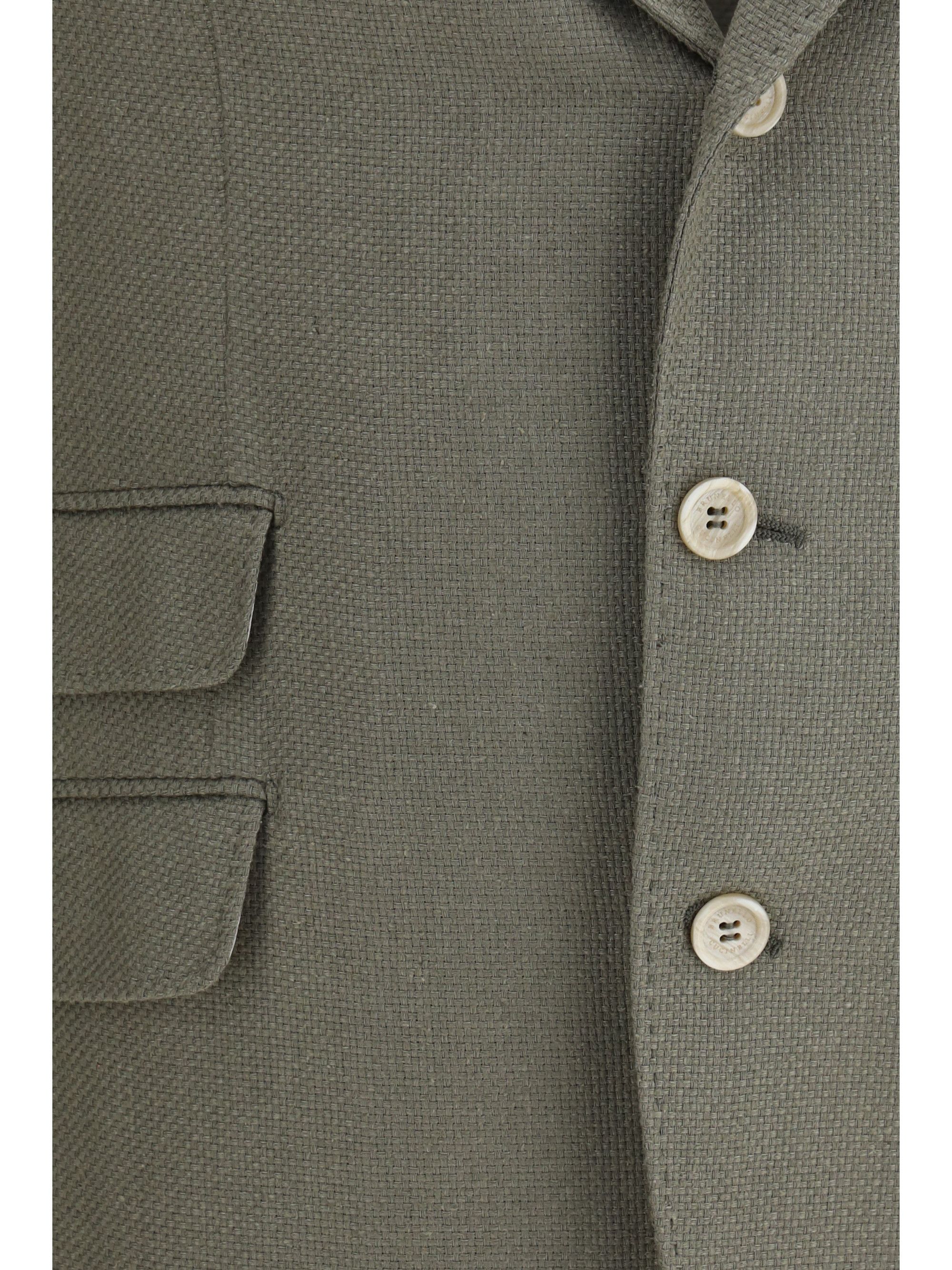 Brunello Cucinelli Cavallo Deconstructed Jacket Size US L / EU 52-54 / 3 - 3 Thumbnail