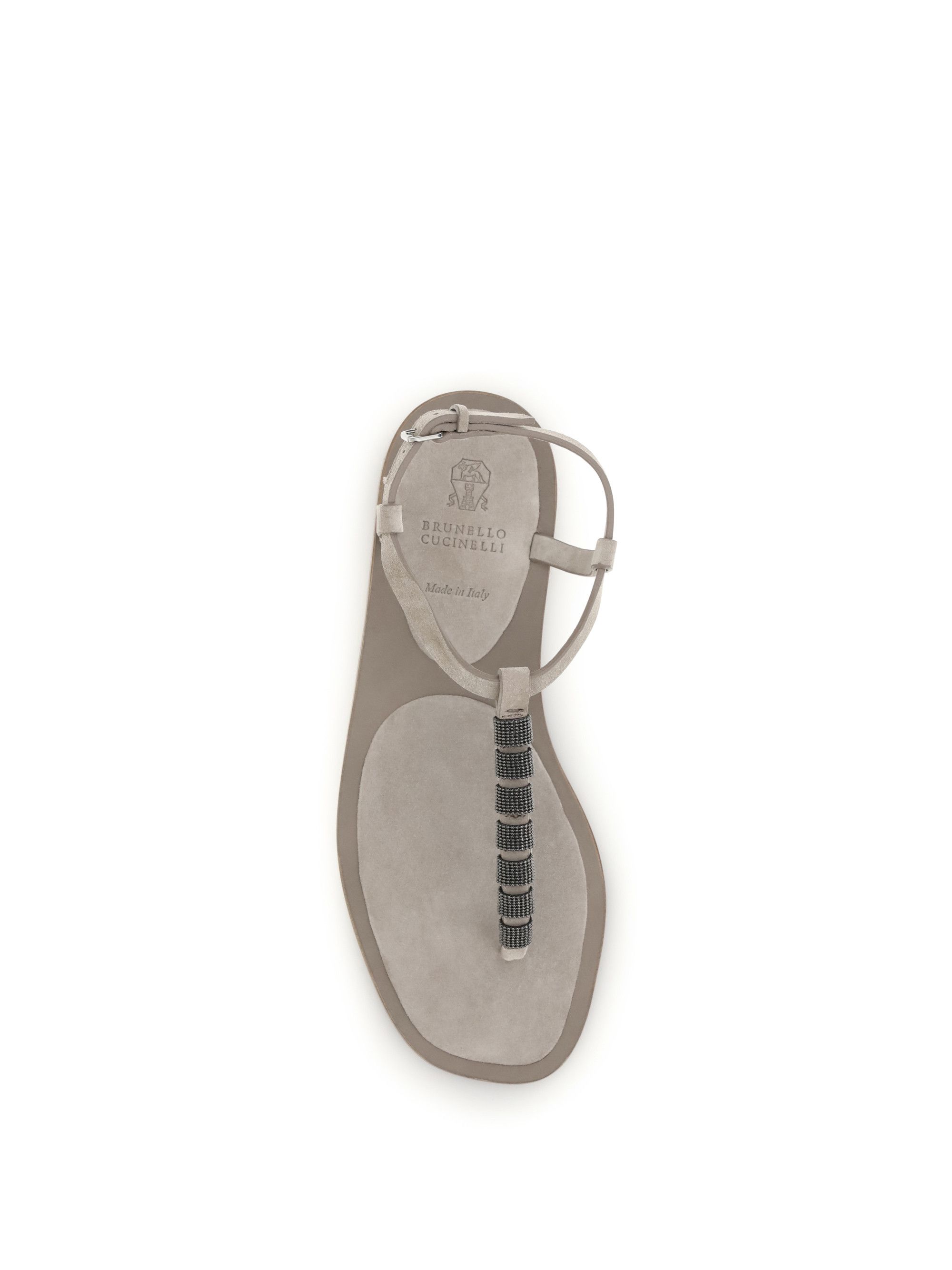 Brunello Cucinelli Embellished Sandals Size US 10 / IT 40 - 4 Thumbnail