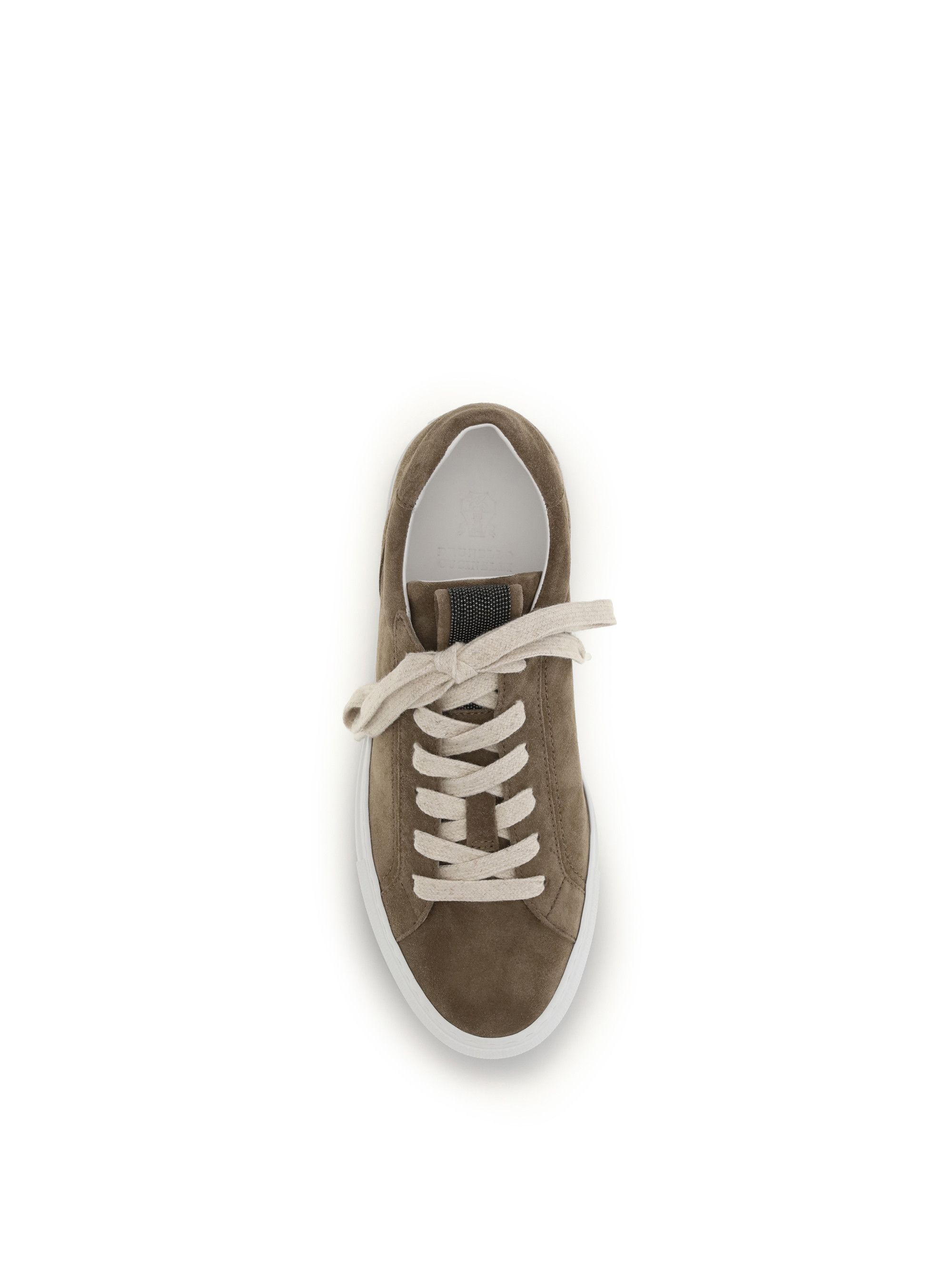 Brunello Cucinelli Suede Sneakers with Precious Loop Size US 7 / IT 37 - 4 Thumbnail