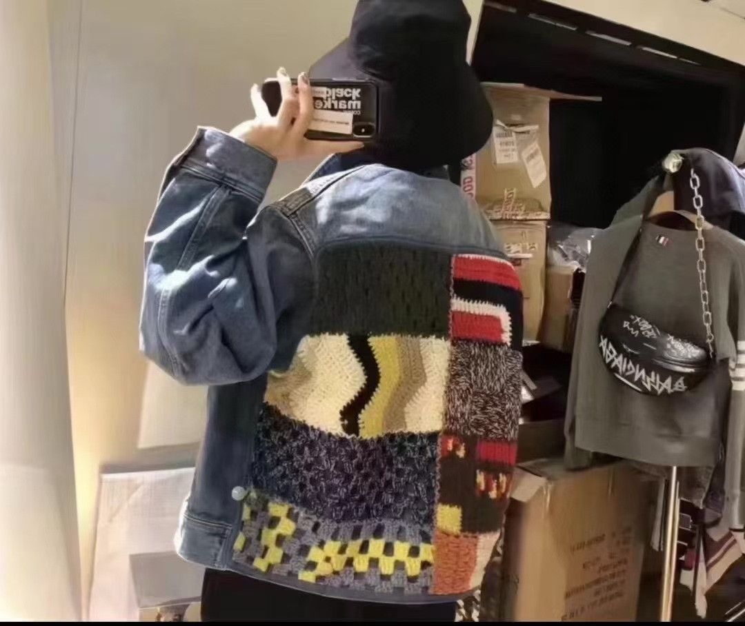 Ambush Design Ambush Limited Colorful Knit Denim Jacket Size US S / EU 44-46 / 1 - 7 Thumbnail
