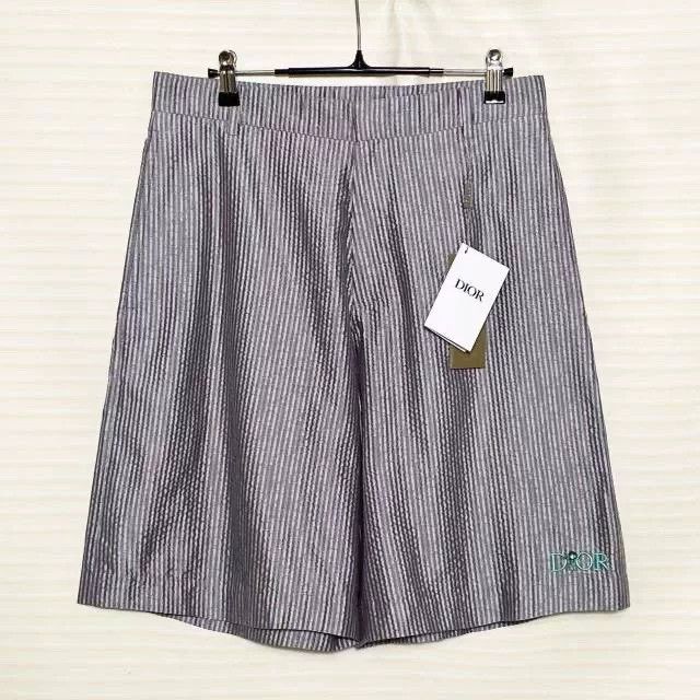 Dior Dior FW22 Qixi Striped Mid-Rise Shorts Size US 30 / EU 46 - 2 Thumbnail